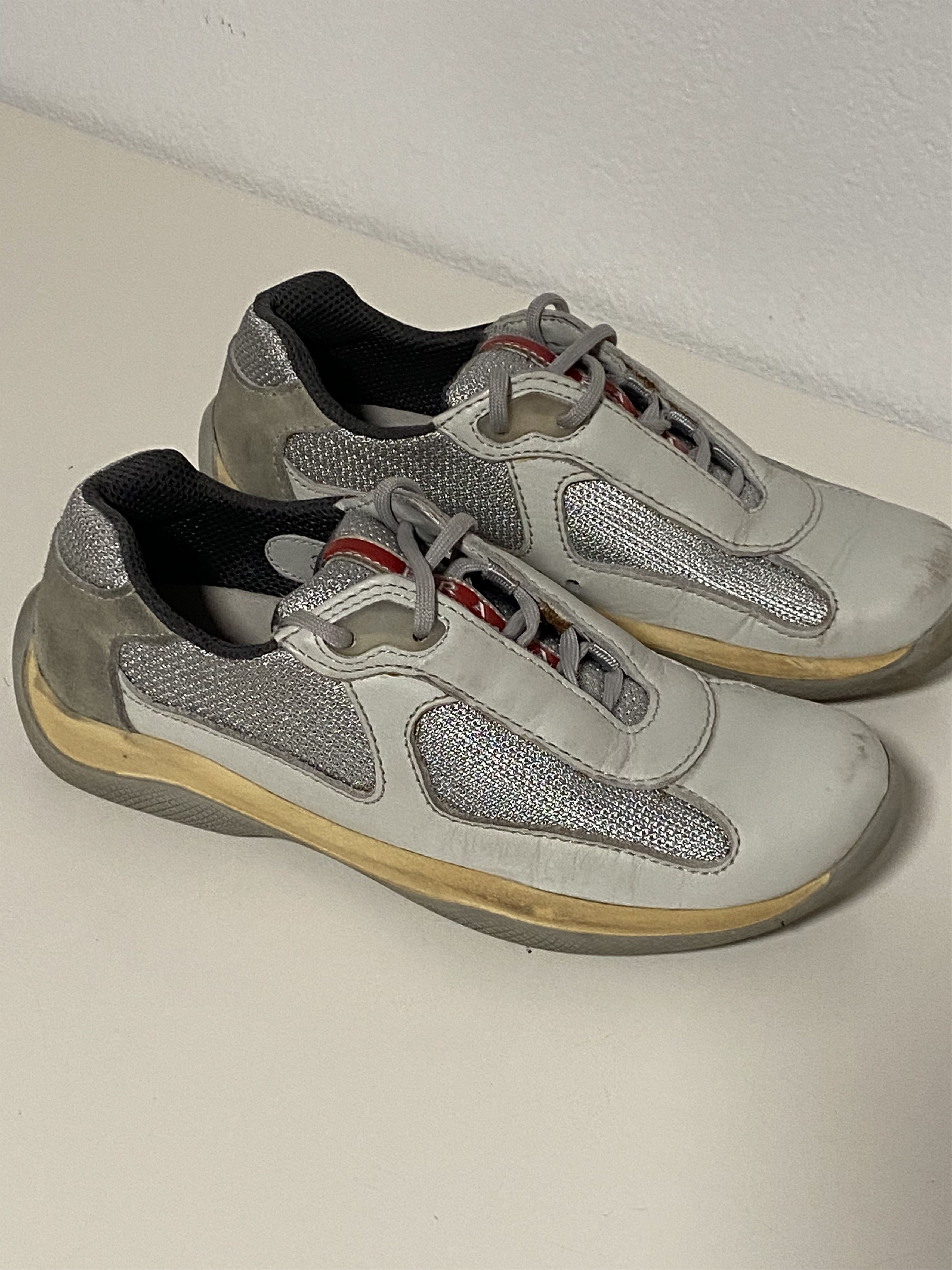 Prada PRADA AMERICAS CUP SNEAKERS SHOES Size US 5.5 / IT 35.5 - 4 Thumbnail