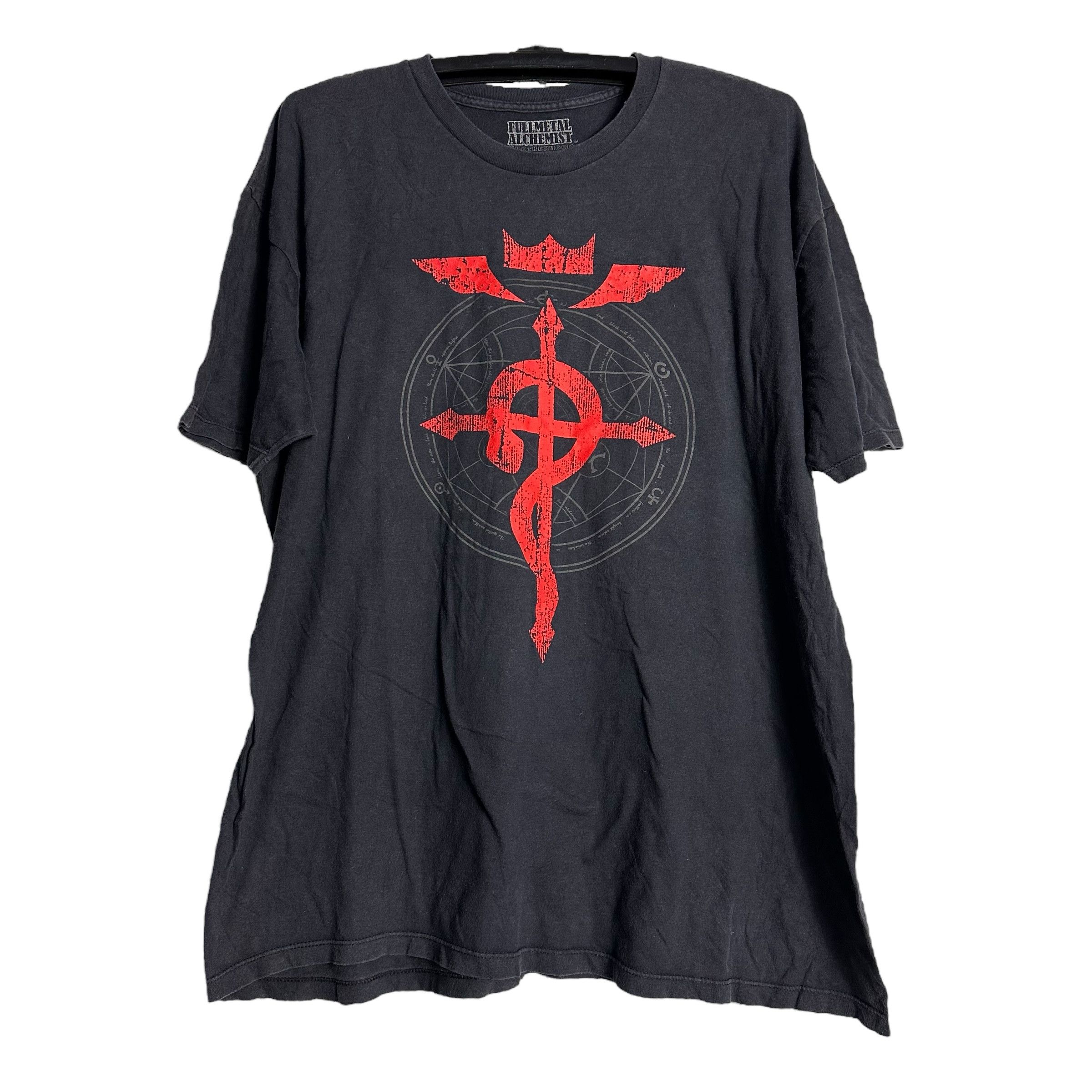 Anime 🔥RARE🔥Vintage Fullmetal Alchemist Brotherhood OVP T-shirt Size US XXL / EU 58 / 5 - 1 Thumbnail
