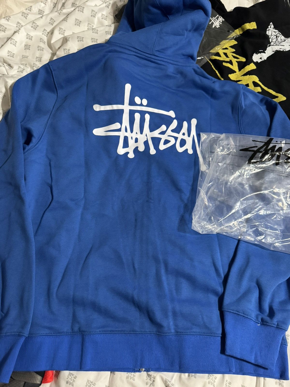 Stussy Stussy Basic Script Zip Up Hoodie XL NWOT Size US XL / EU 56 / 4 - 2 Thumbnail