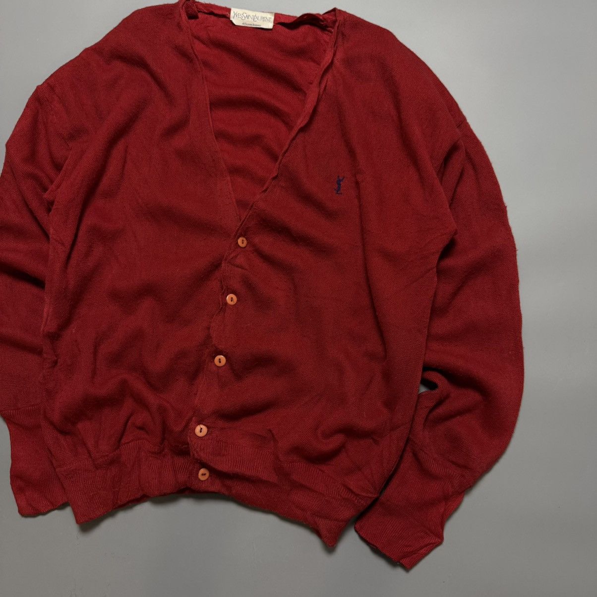 Yves Saint Laurent Vintage Cardigan Yves Saint Lauren Size XS / US 0-2 / IT 36-38 - 2 Thumbnail