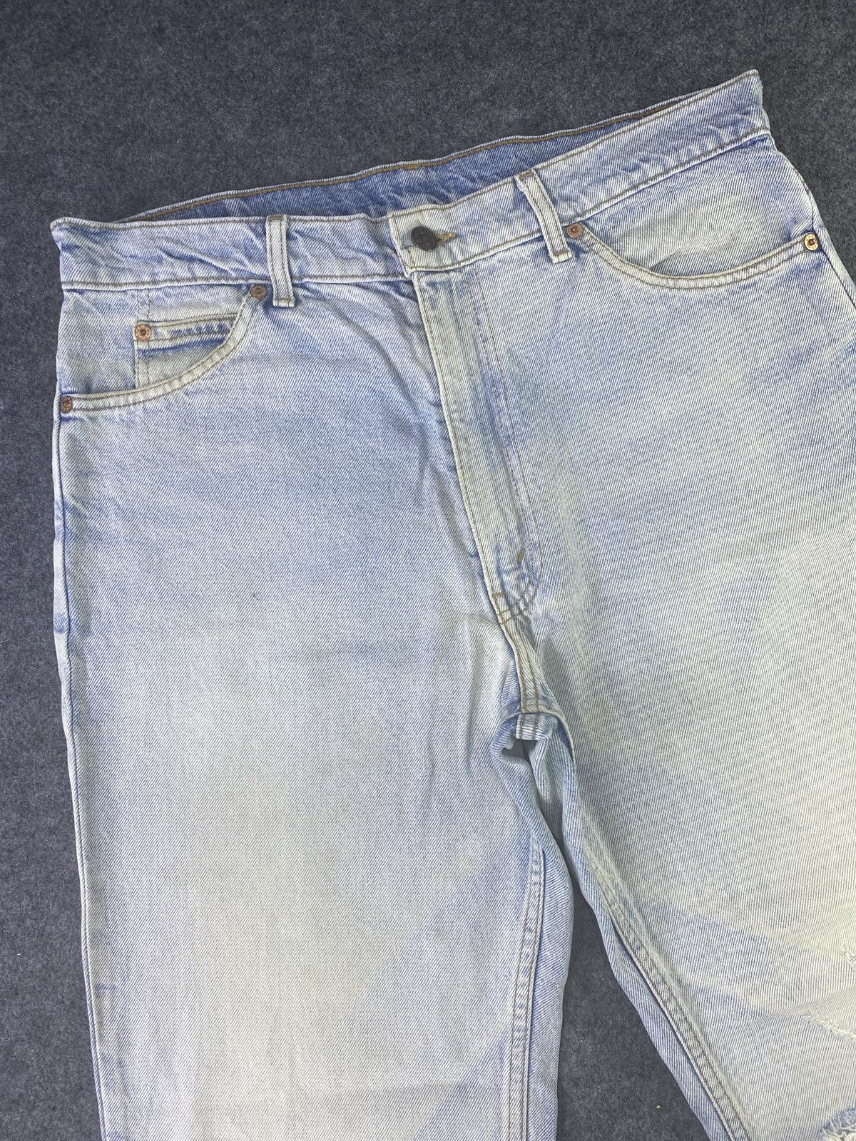 Jean × Levi's × Vintage Vintage Levis 310 Distress Blue Wash Jeans- J925 Size US 34 / EU 50 - 11 Thumbnail
