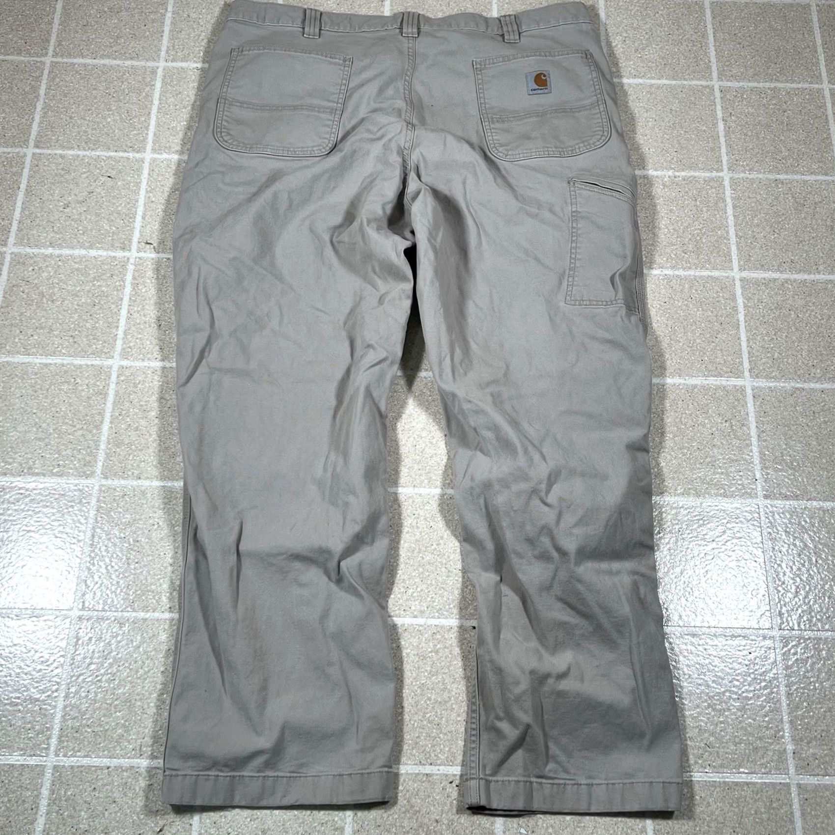 Carhartt Carhartt Carpenter Relaxed Fit Pants Men 42x32 Beige WeaR 102291 232 Size US 42 / EU 58 - 2 Thumbnail