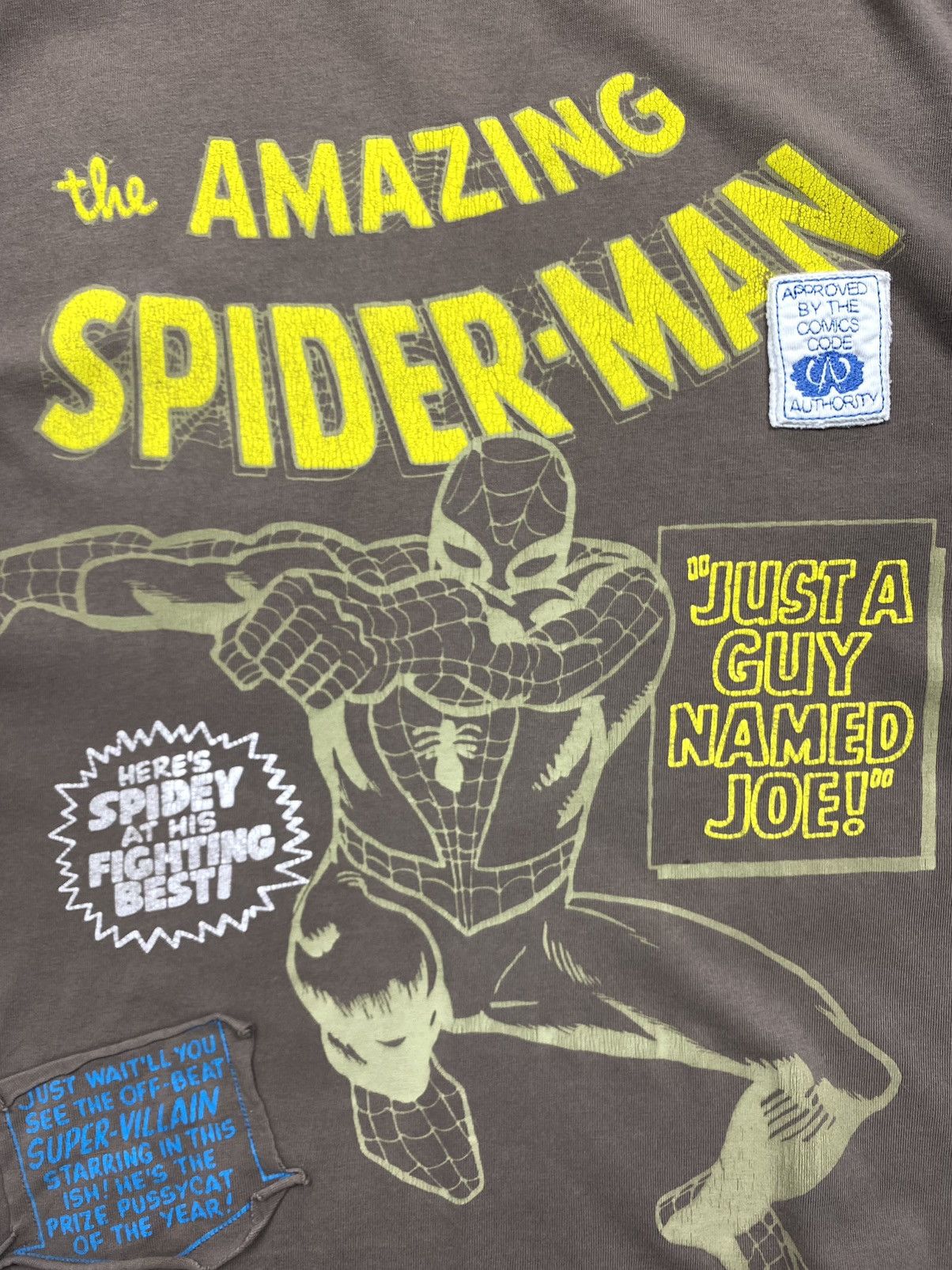 Marvel Comics Vintage 90-00’s Spider Man Chunk T Shirt Humor Funny Size US L / EU 52-54 / 3 - 5 Thumbnail