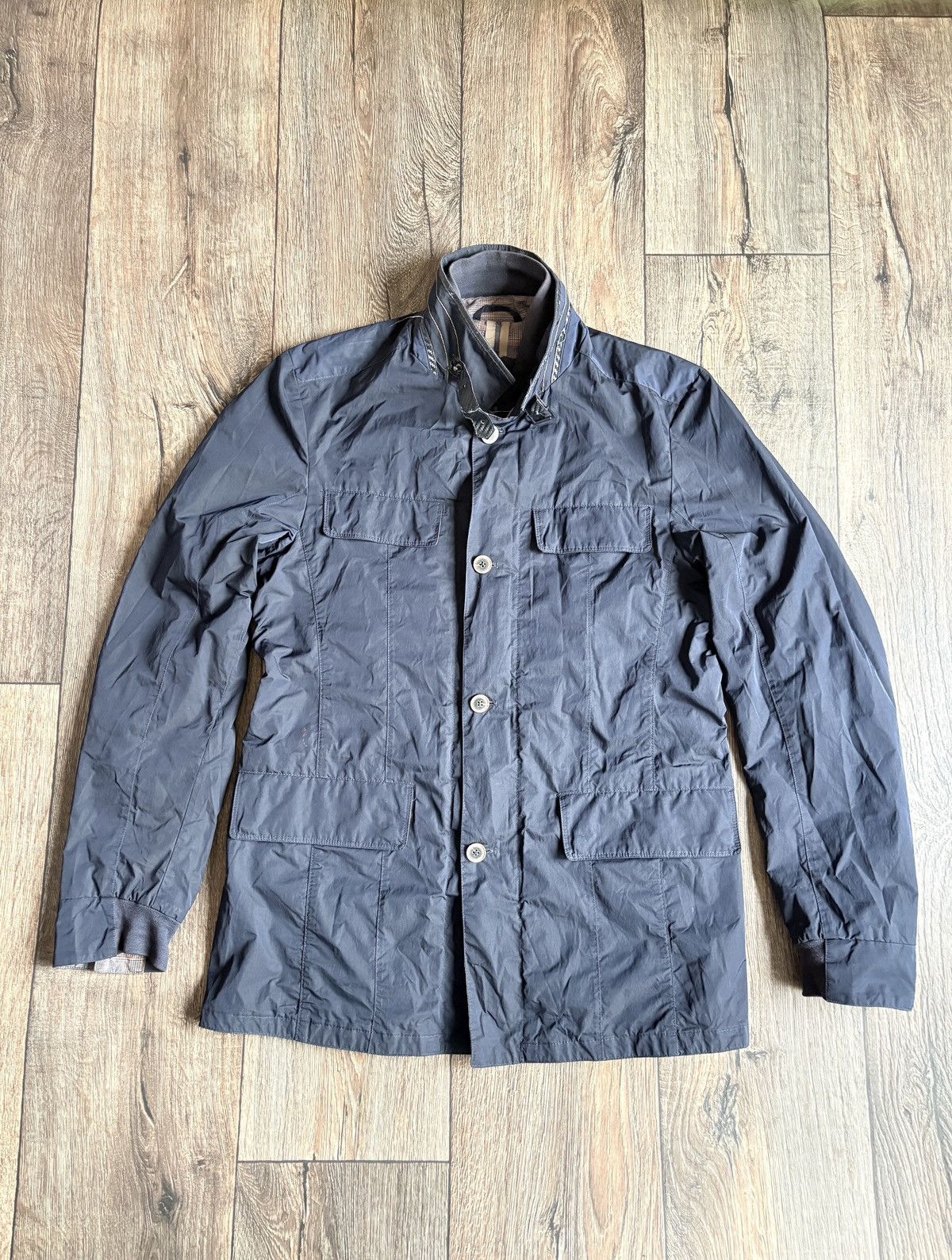 Gimo's Gimo's Men's Light Multi Pocket Italian Designer Jacket Size US M / EU 48-50 / 2 - 1 Thumbnail
