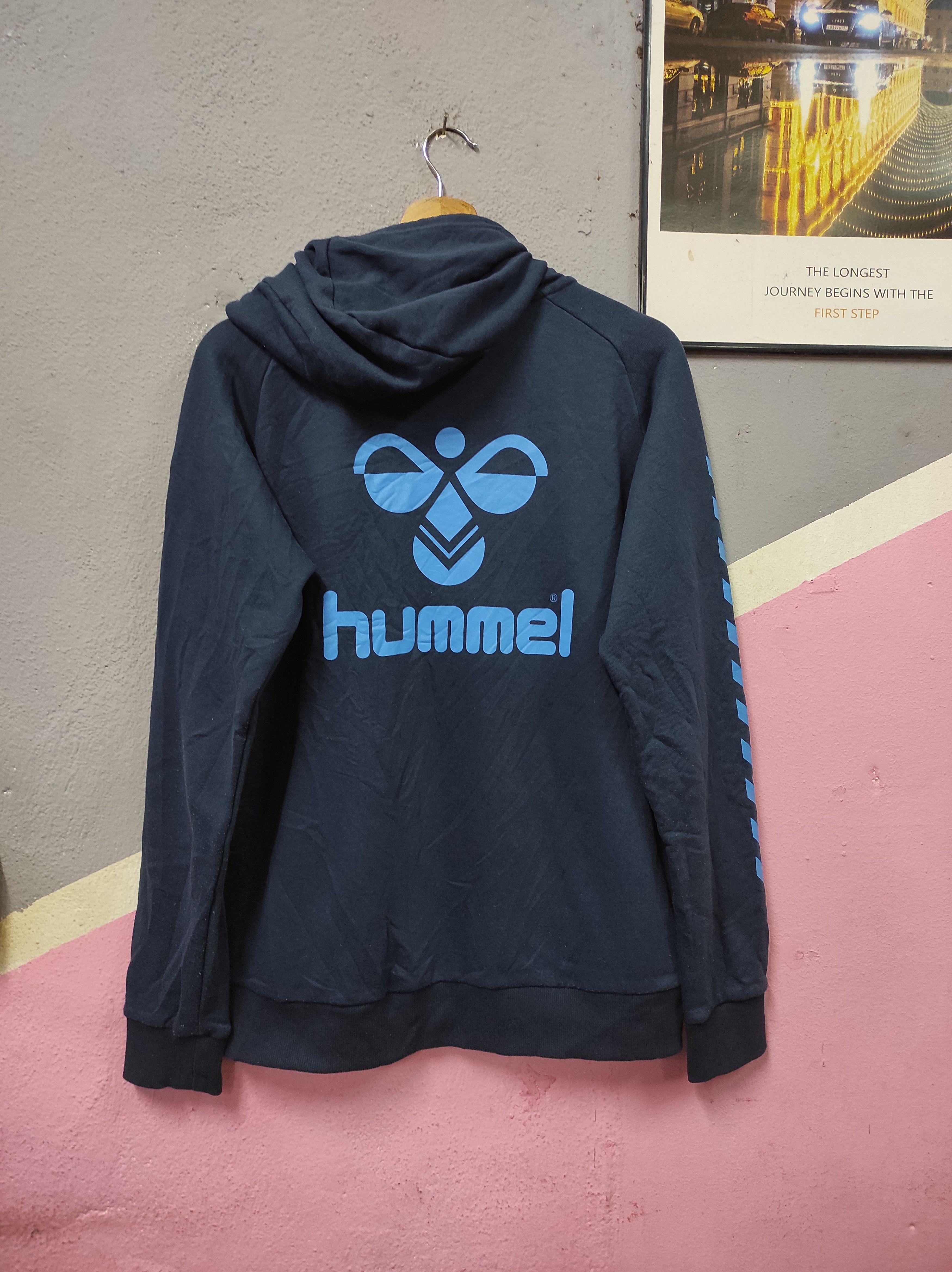 Hummel × Japanese Brand HUMMEL BIG LOGO HOODIE Size US L / EU 52-54 / 3 - 2 Thumbnail