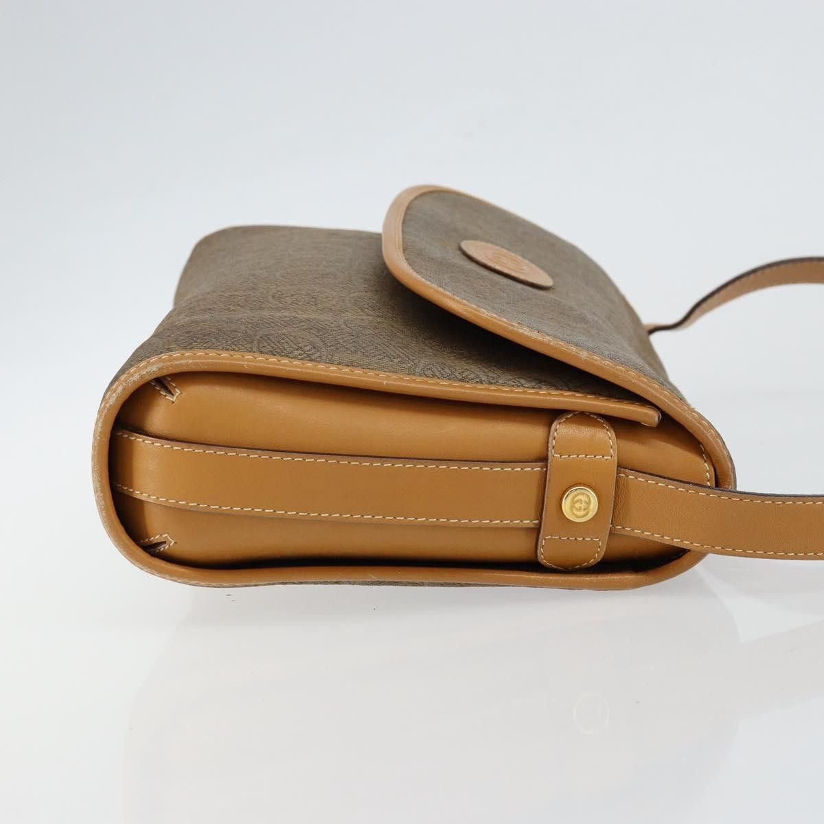Gucci GUCCI Shoulder Bag Canvas Leather Beige Gold 001 14 001 14 Size ONE SIZE - 4 Thumbnail