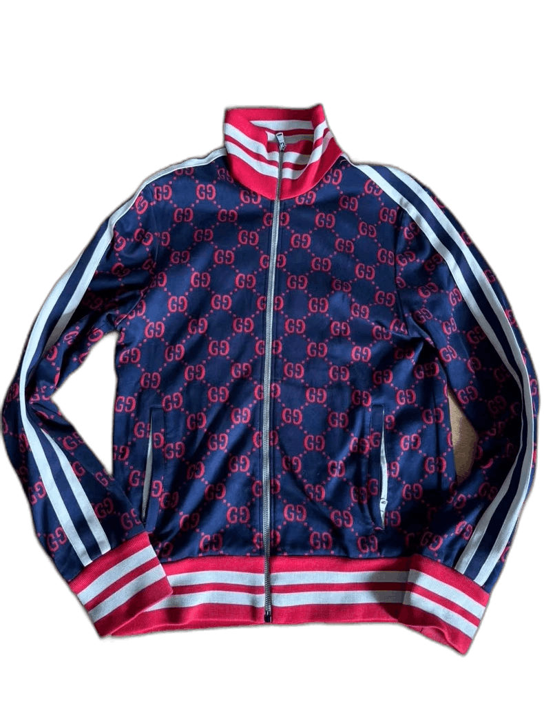 Gucci Gucci Black Red Double G Jacket-yf Size US M / EU 48-50 / 2 - 1 Thumbnail