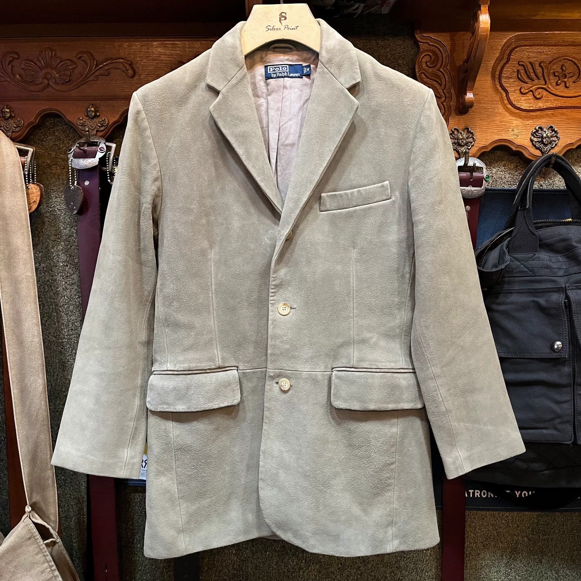 RRL Ralph Lauren Ralph Lauren Suede Blazer Jacket Size US M / EU 48-50 / 2 - 1 Thumbnail
