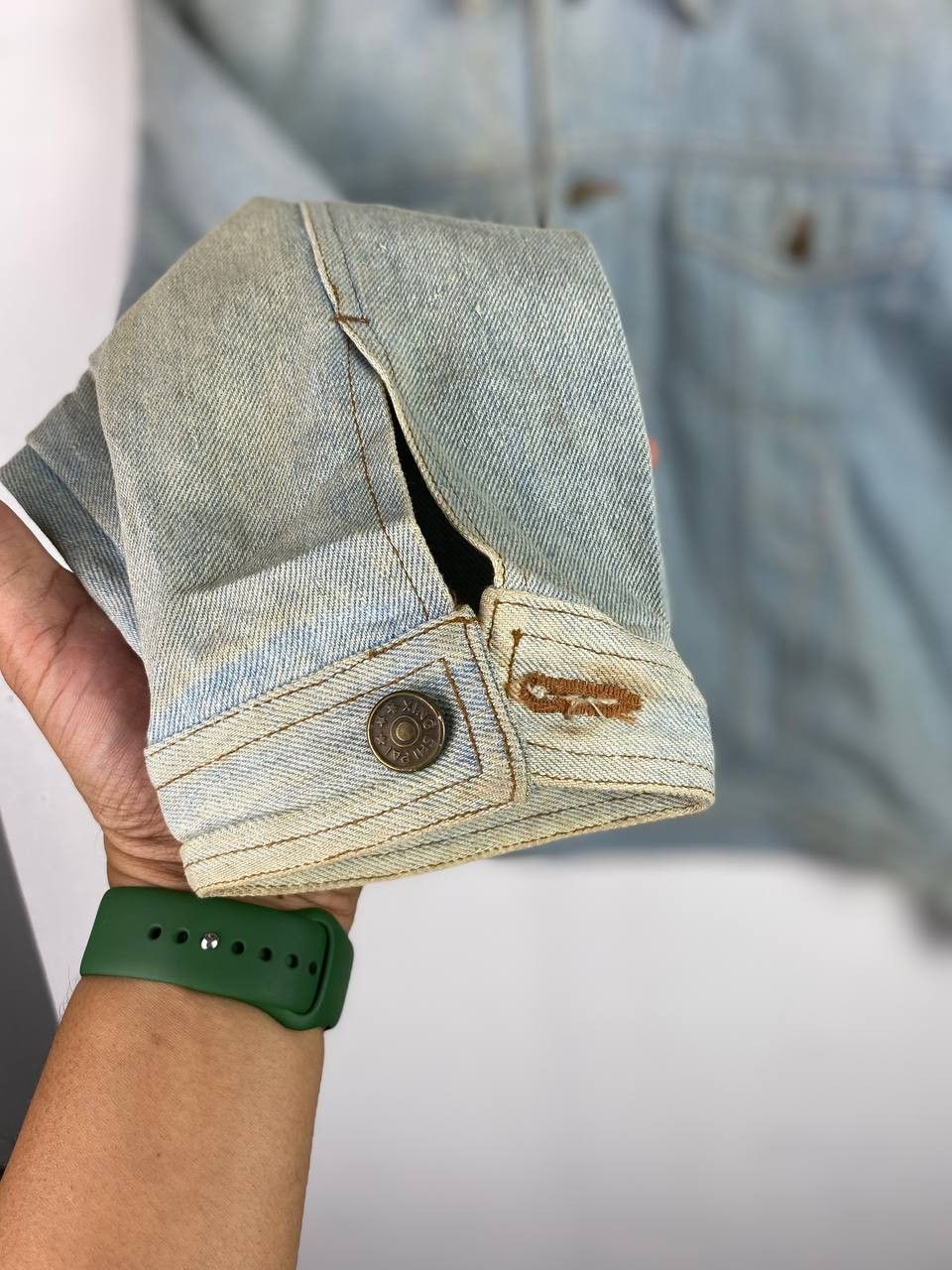 Japanese Brand vintage japanese brands denim jacket nice design Size US M / EU 48-50 / 2 - 4 Thumbnail