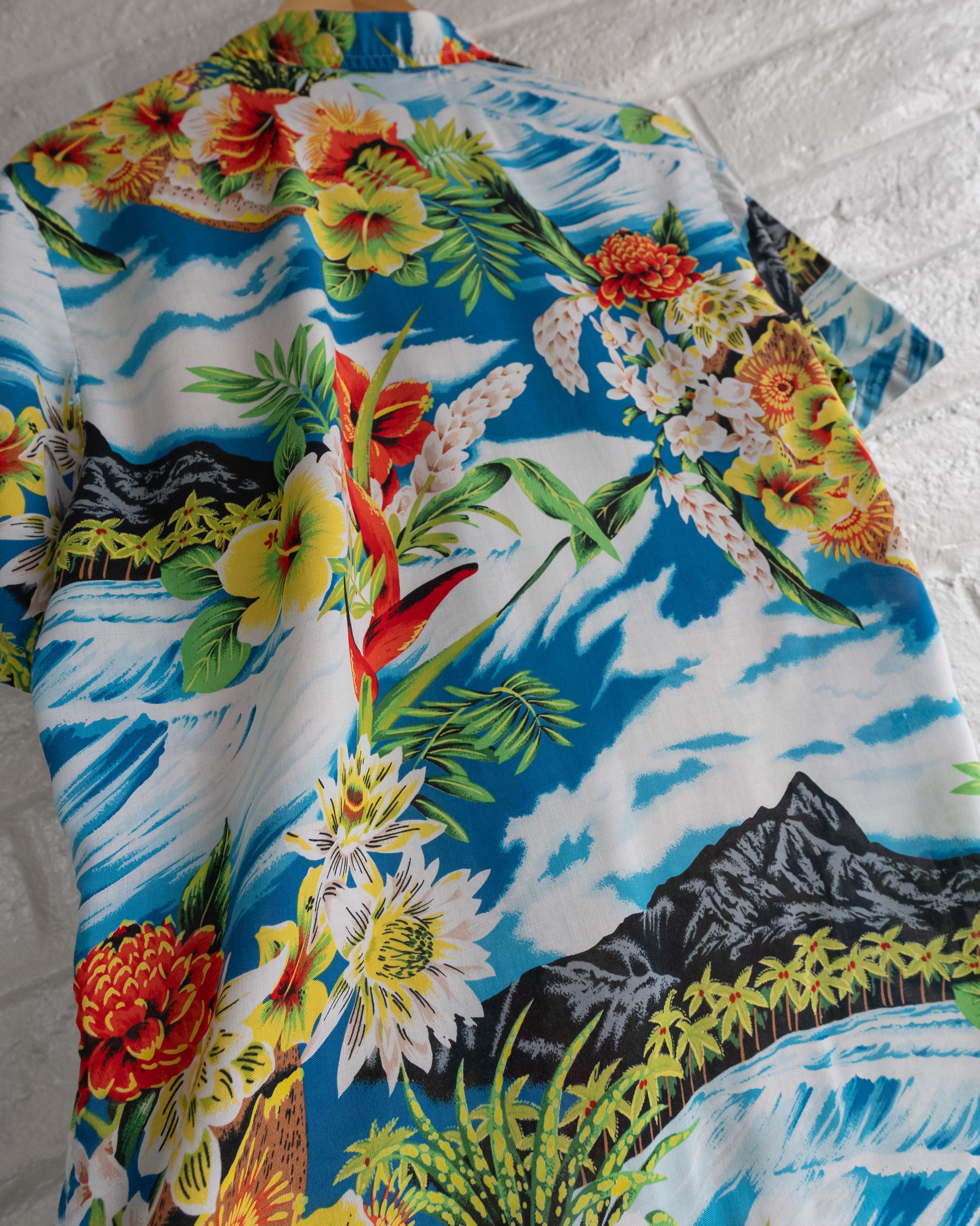 Vintage Vintage 1970s Ocean Pacific Tropical Floral Hawaiian Shirt Size US S / EU 44-46 / 1 - 4 Thumbnail