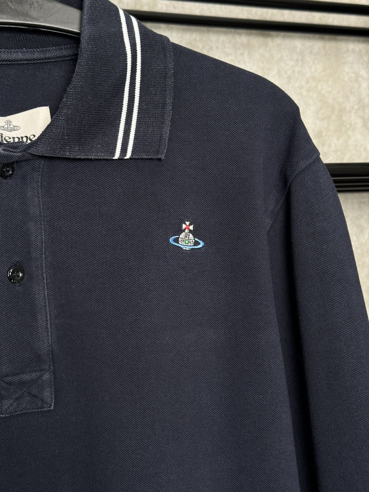 Vivienne Westwood Vintage long-sleeved polo shirt Vivienne Westwood Size US M / EU 48-50 / 2 - 5 Thumbnail