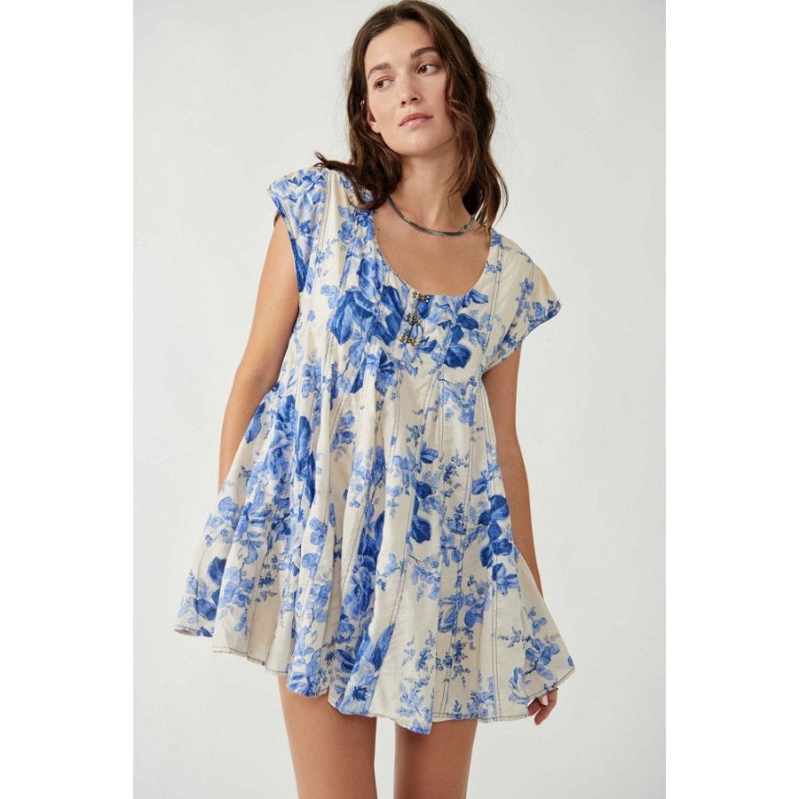 Free People Free People “Sully” Dress in Ivory Combo - Small Size S / US 4 / IT 40 - 1 Thumbnail