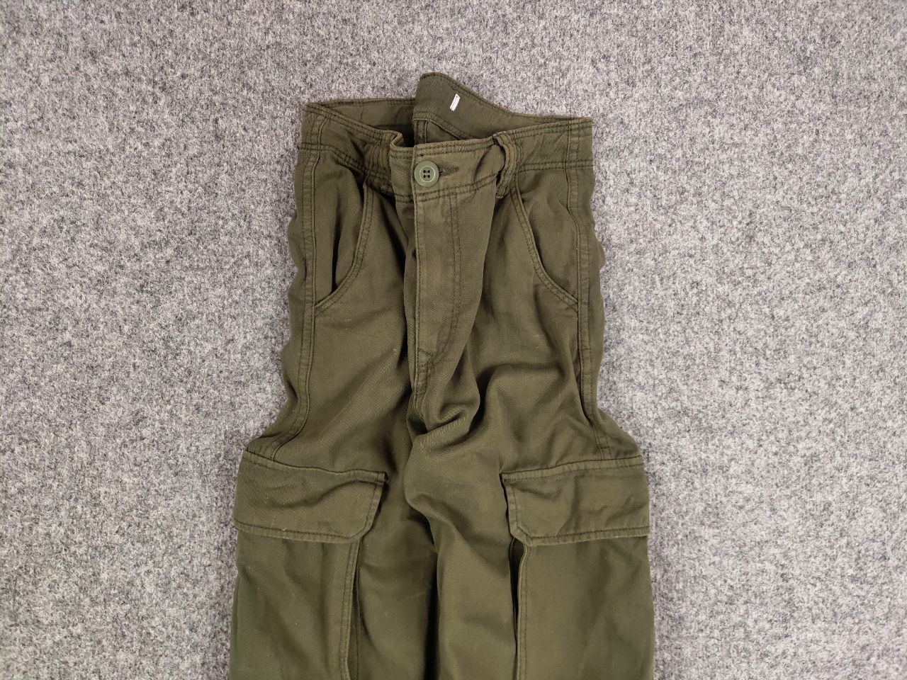 Japanese Brand Vintage Japanese Multi Pocket Cargo Baggy Pants Y2K Style Size US 29 - 7 Thumbnail