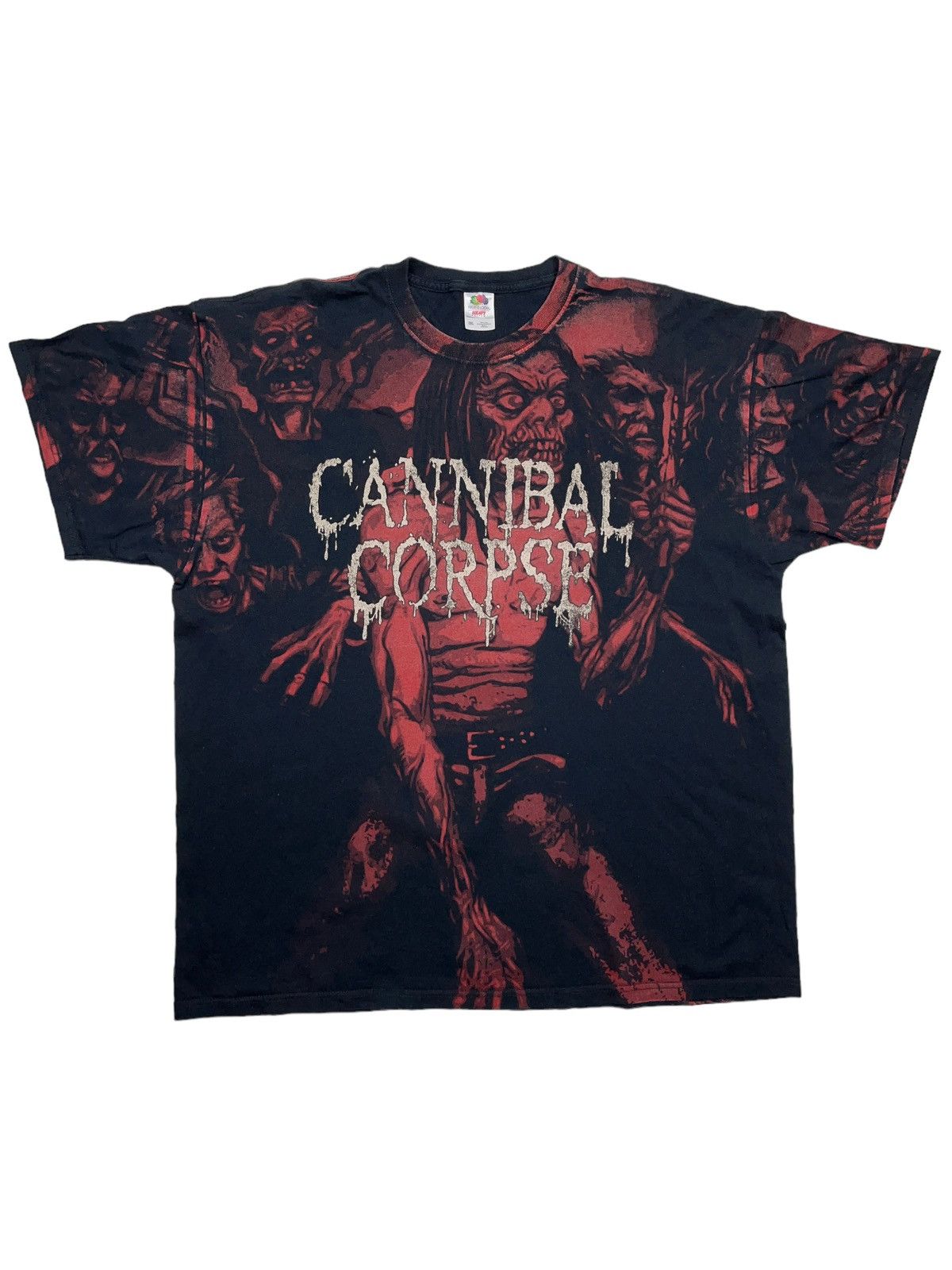 Band Tees Vintage Cannibal Corpse All Over Print T-shirt Size US XL / EU 56 / 4 - 1 Thumbnail
