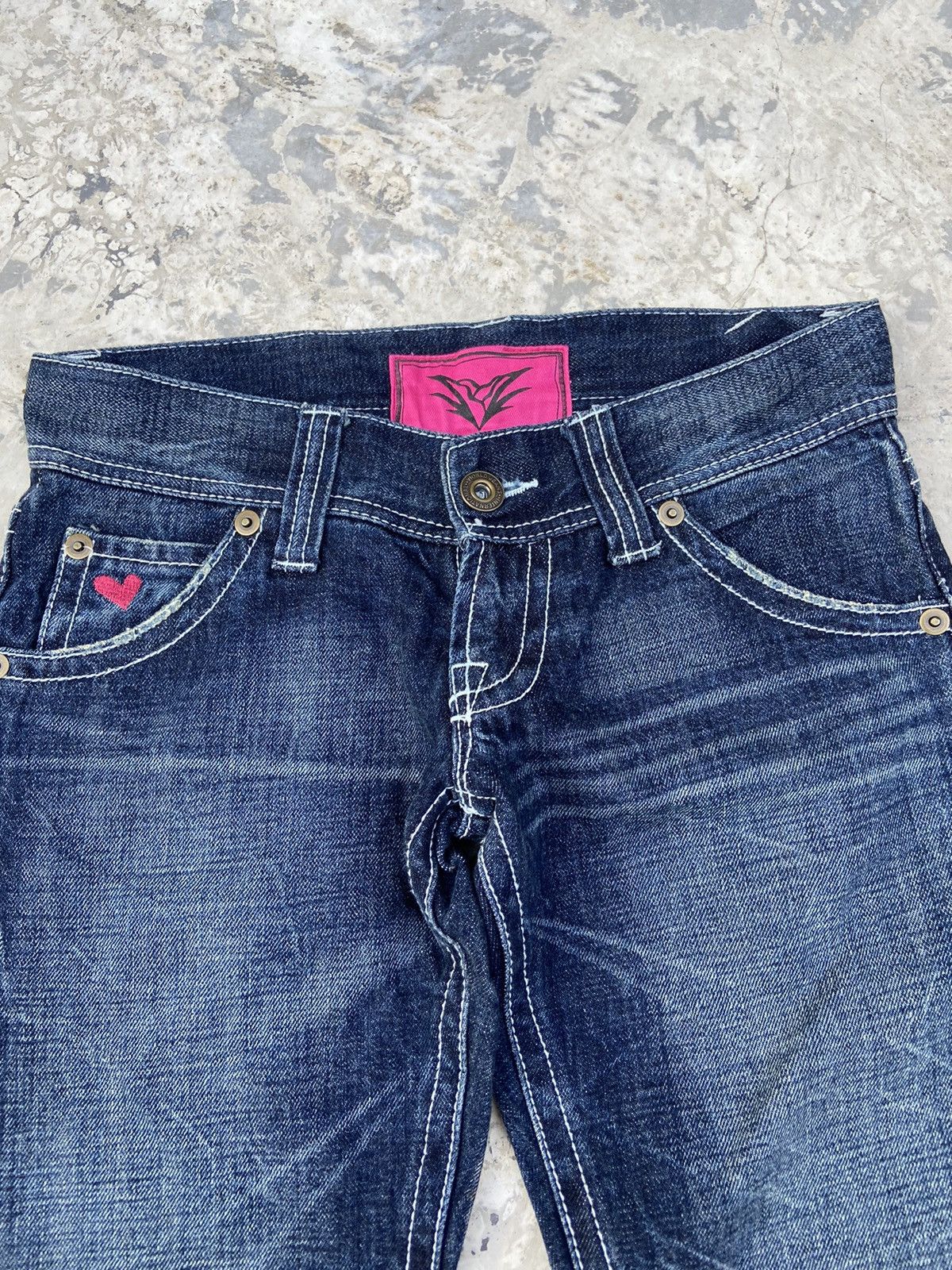 Beauty Beast × Hysteric Glamour × Japanese Brand Vence denim pants flare seritionaries Size 28" / US 6 / IT 42 - 3 Thumbnail