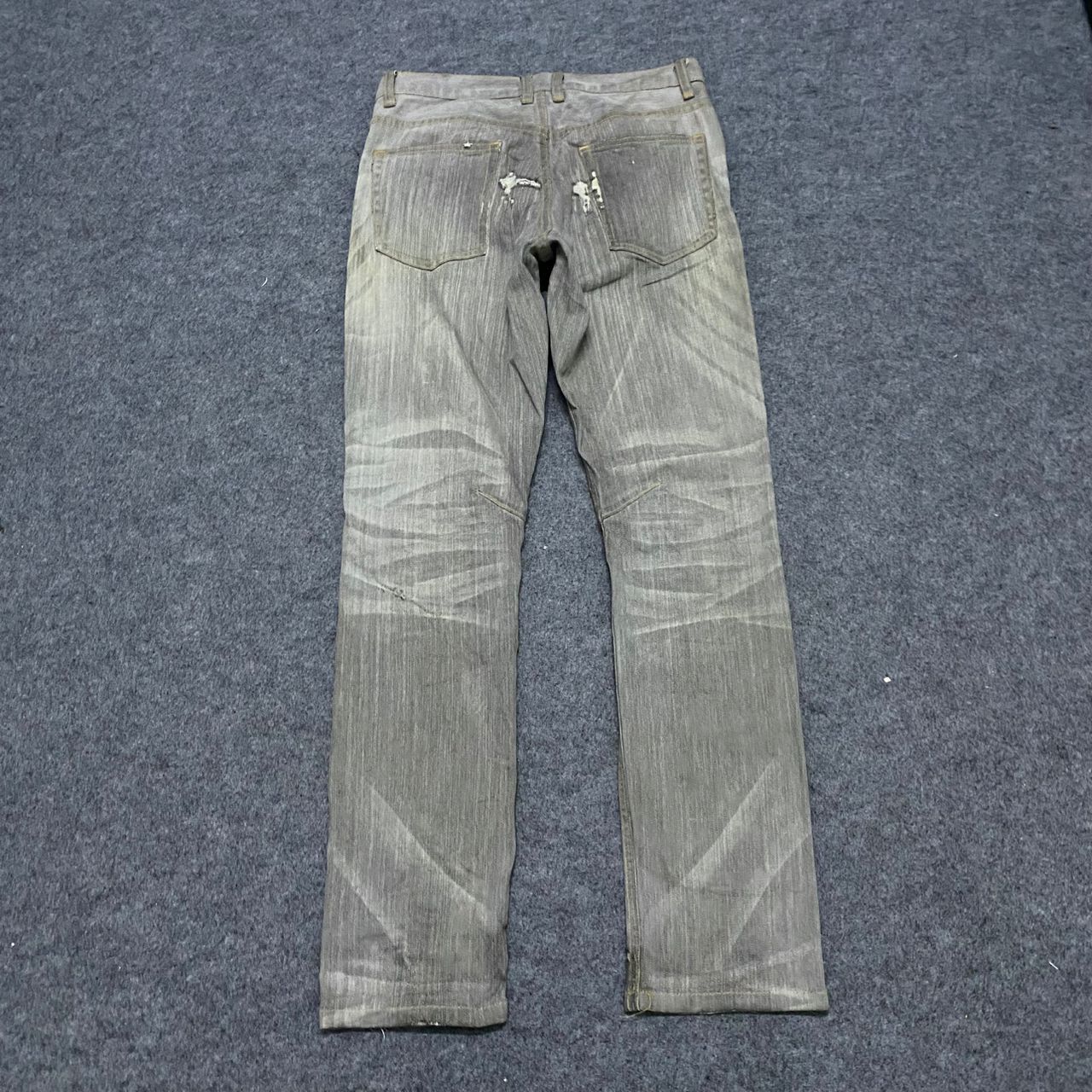 Michel Klein 💥Best Offer 💥Vintage Michael Klein Distressed Denim Size US 31 - 3 Thumbnail