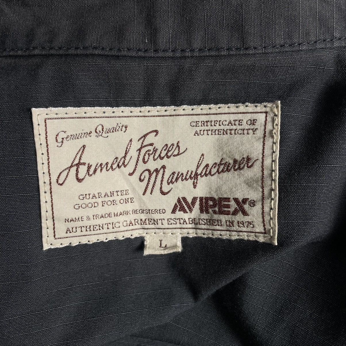 Avirex AVIREX MILITARY PATCHES HIDDEN BUTTON UP WORKSHIRT Size US L / EU 52-54 / 3 - 18 Thumbnail