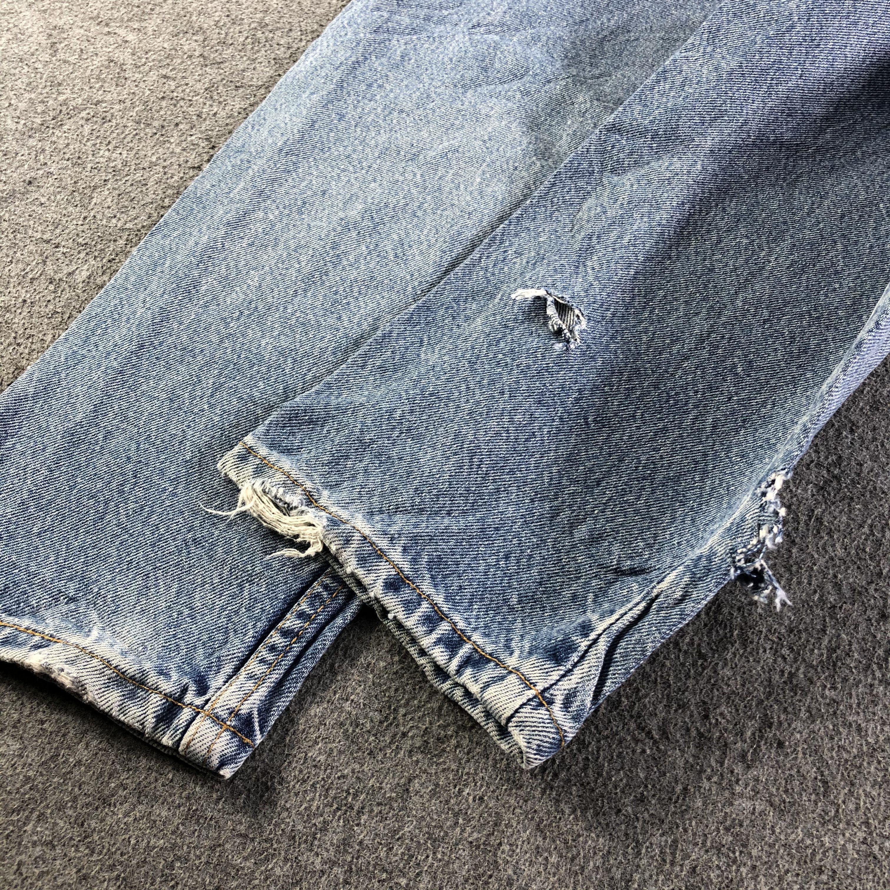 Levi's Vintage Blue Wash Levis Jeans-J4480 Size US 34 / EU 50 - 6 Thumbnail