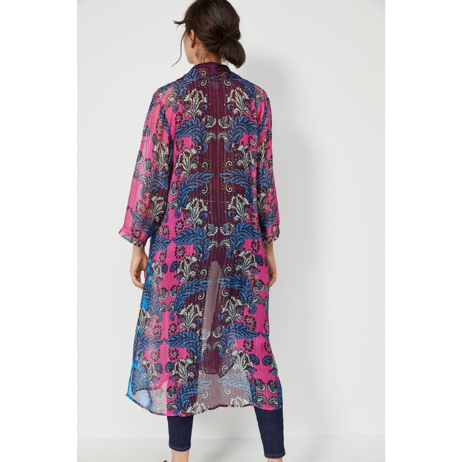 Anthropologie New Anthropologie BL-NK Alexandra Duster Kimono $148 ONESIZE Size ONE SIZE - 3 Thumbnail