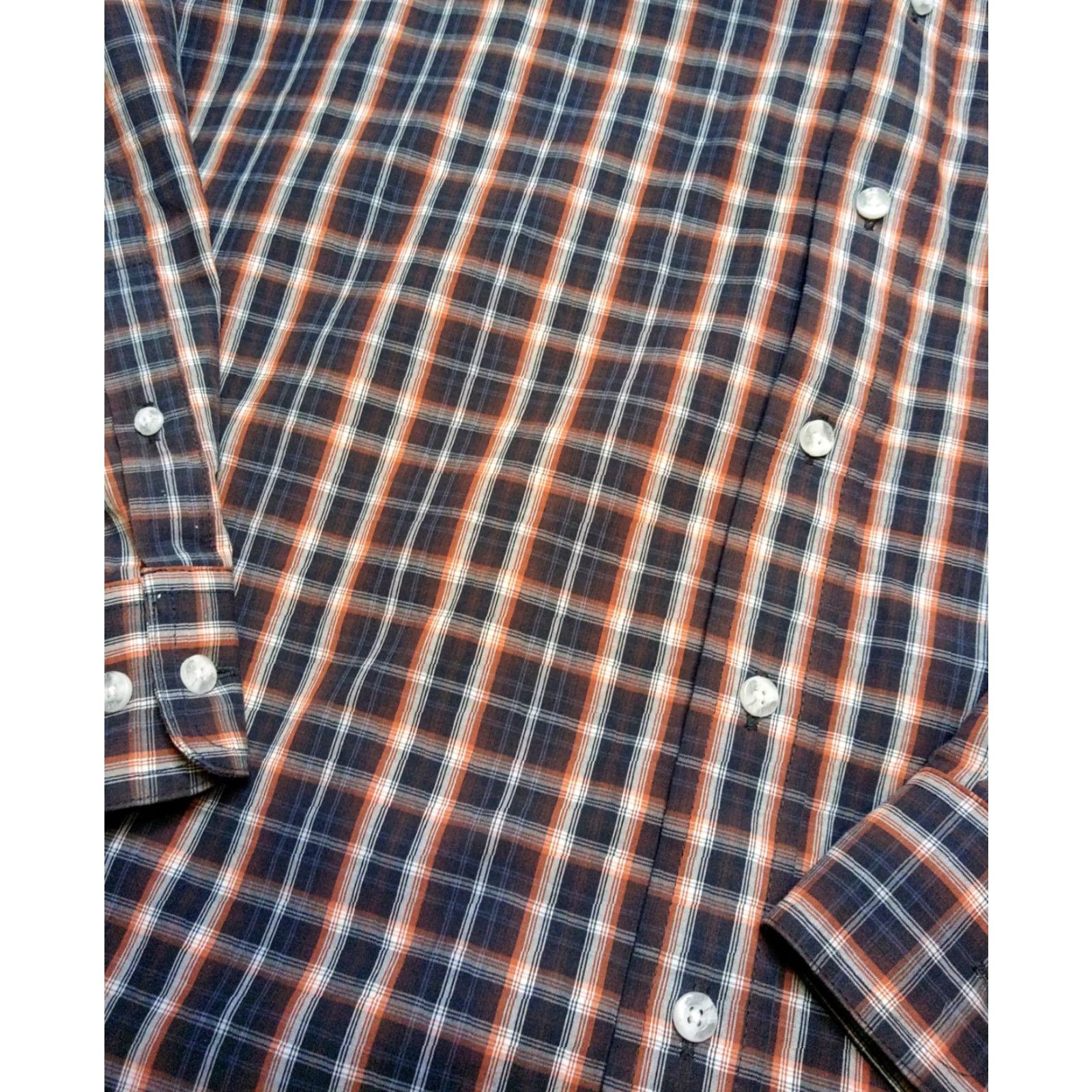 Ariat Ariat Pro Series Shirt Mens 2XL Red Blue Plaid Button-Down Western Rodeo Shirt Size US XXL / EU 58 / 5 - 4 Thumbnail