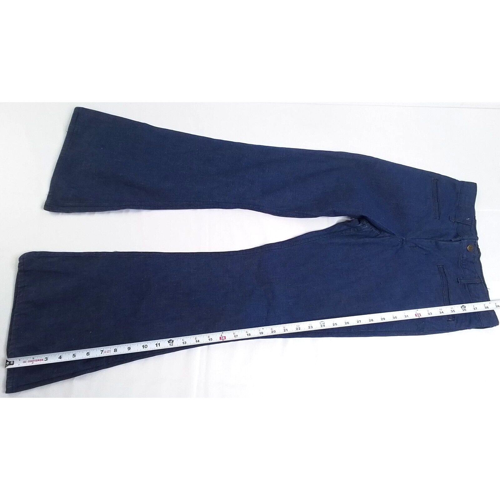 Other Sweet Orr Jeans Women's Size 27 1960's Flare Union Made Size 27" / US 4 / IT 40 - 8 Thumbnail