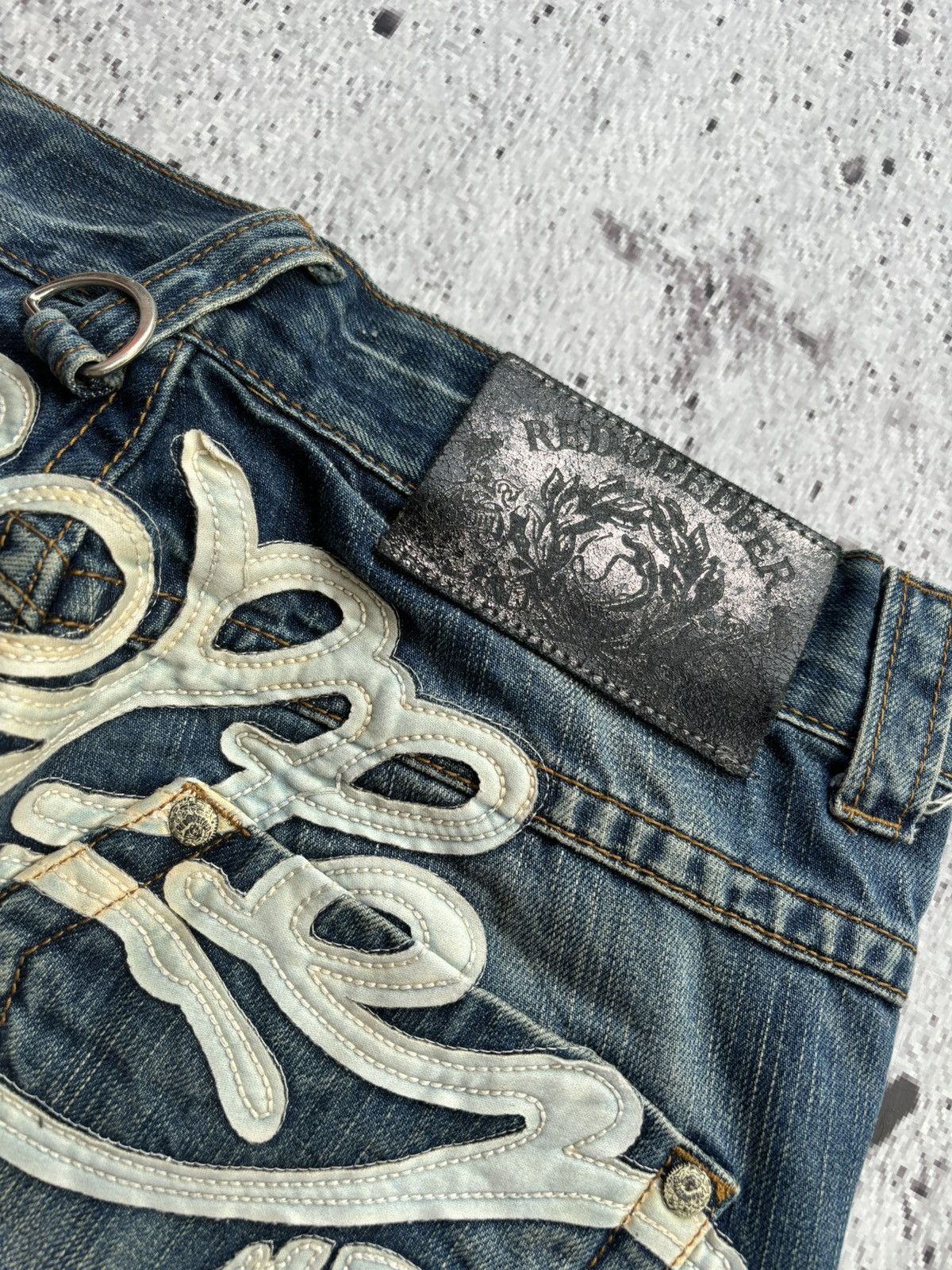 Hysteric Glamour Y2k Red Pepper Skull Ifsixwasnine Lgb punk style Size US 32 / EU 48 - 7 Thumbnail