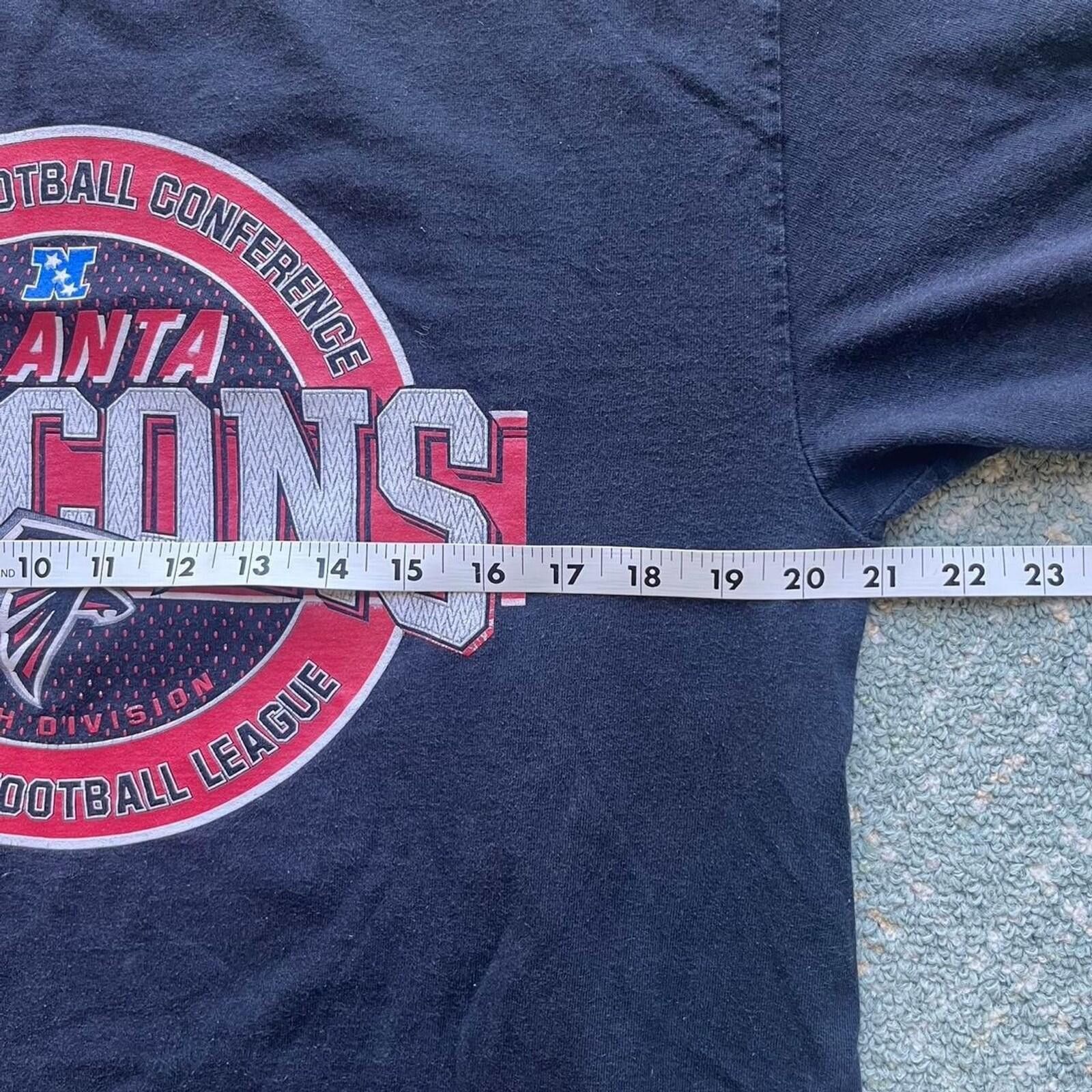 NFL Atlanta Falcons Vintage Graphic T-Shirt Size US L / EU 52-54 / 3 - 4 Thumbnail