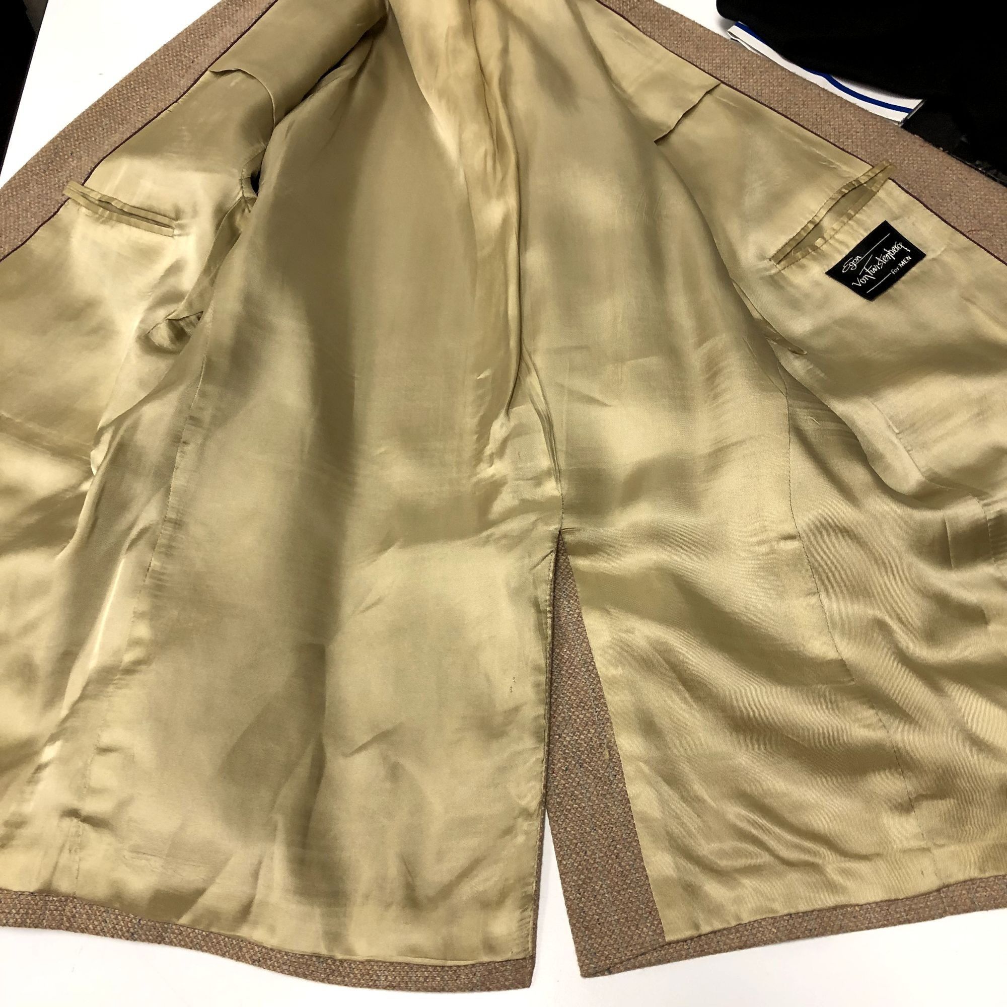 Diane von Furstenberg 60's Von Furstenberg Sport Coat ATOMIC FLECK Tweed Jacket Size 40R - 4 Thumbnail