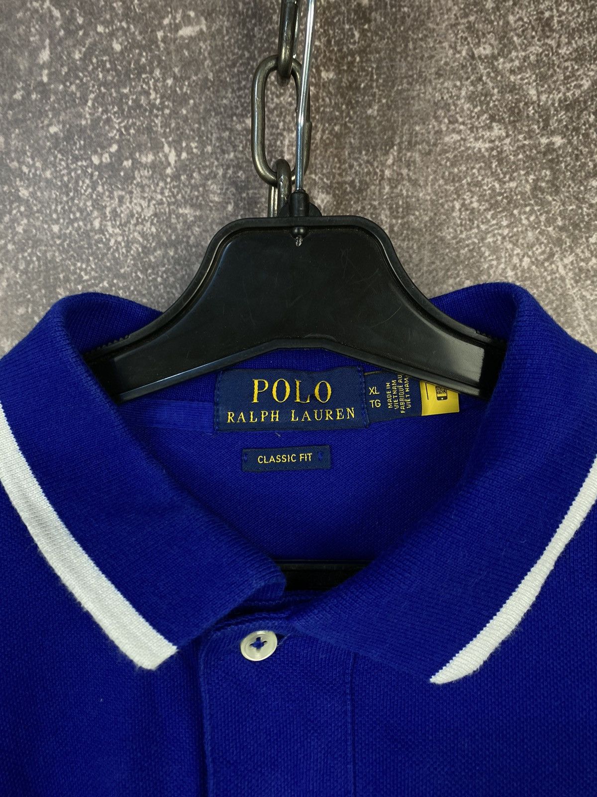 Designer Polo Ralph Lauren blue polo t-shirt bear rare Size US XL / EU 56 / 4 - 4 Thumbnail
