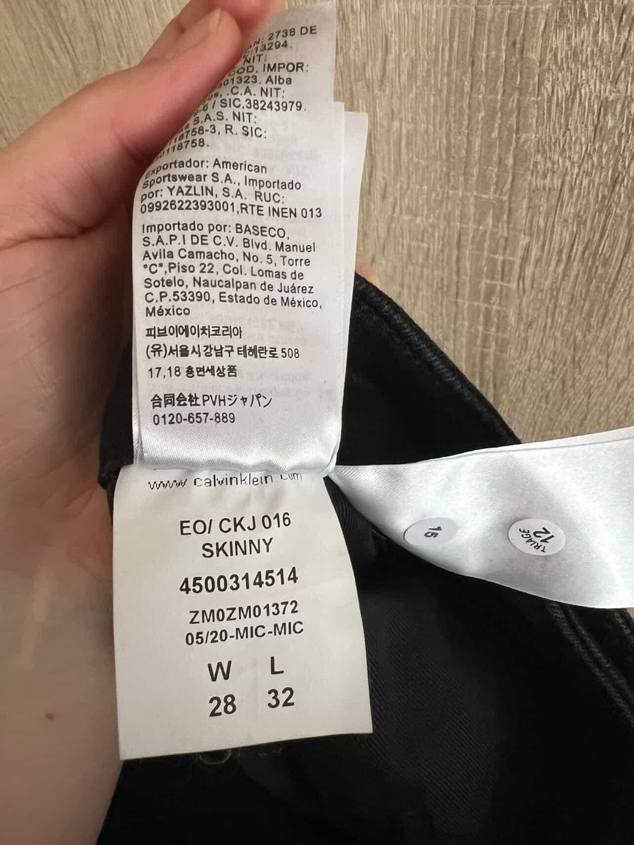 Calvin Klein Calvin Klein Jeans black pants Size 28" / US 6 / IT 42 - 9 Thumbnail