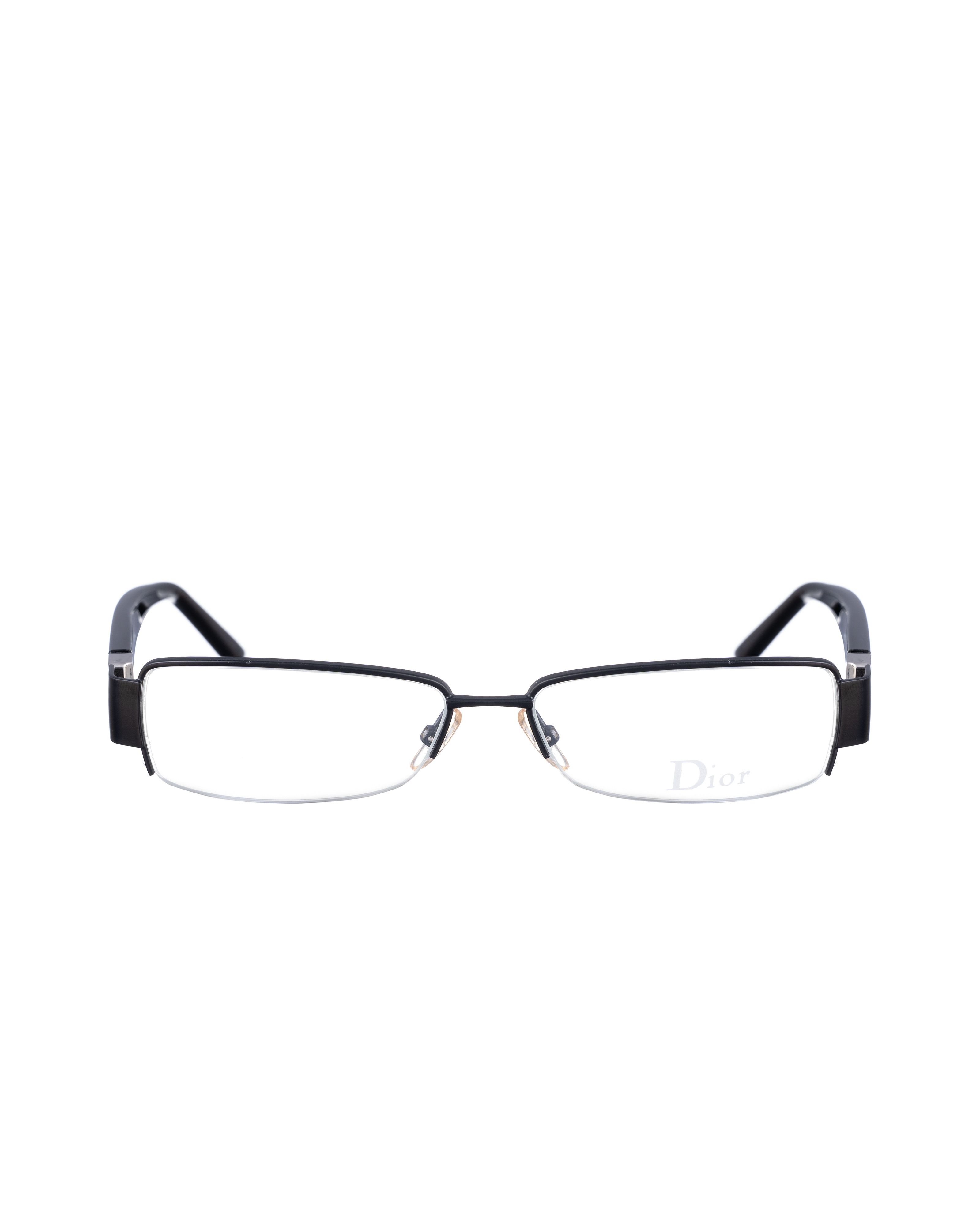 Dior Dior 00s Half Rim Black Glasses with Big Logo Size ONE SIZE - 2 Thumbnail