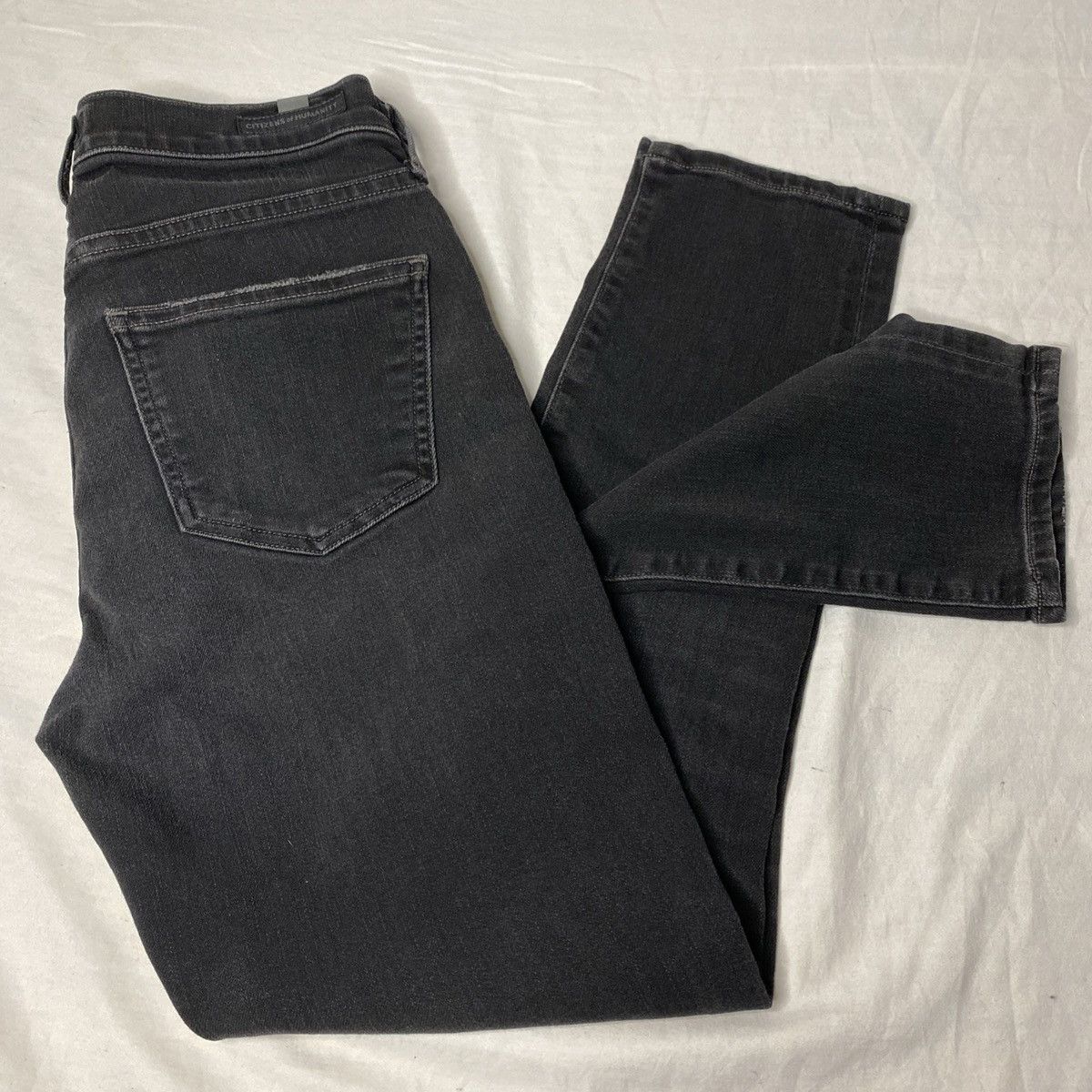 Citizens Of Humanity Citizens of Humanity High Rise Women's Jeans Black Sz 25 Size 25" / US 0 / IT 36 - 1 Thumbnail