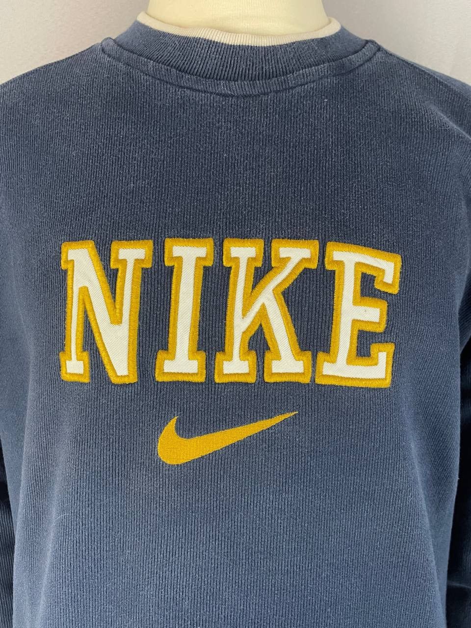 Nike Nike Sweatshirt Crewneck Navy Vintage 1990s Size US L / EU 52-54 / 3 - 4 Thumbnail
