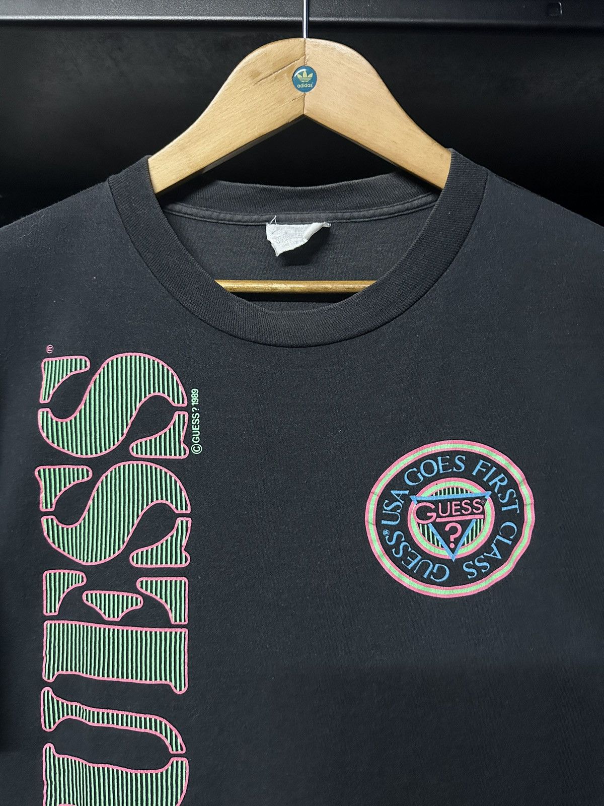 Guess × Vintage Vintage 80s Guess Sun Faded Tee Size US L / EU 52-54 / 3 - 2 Thumbnail