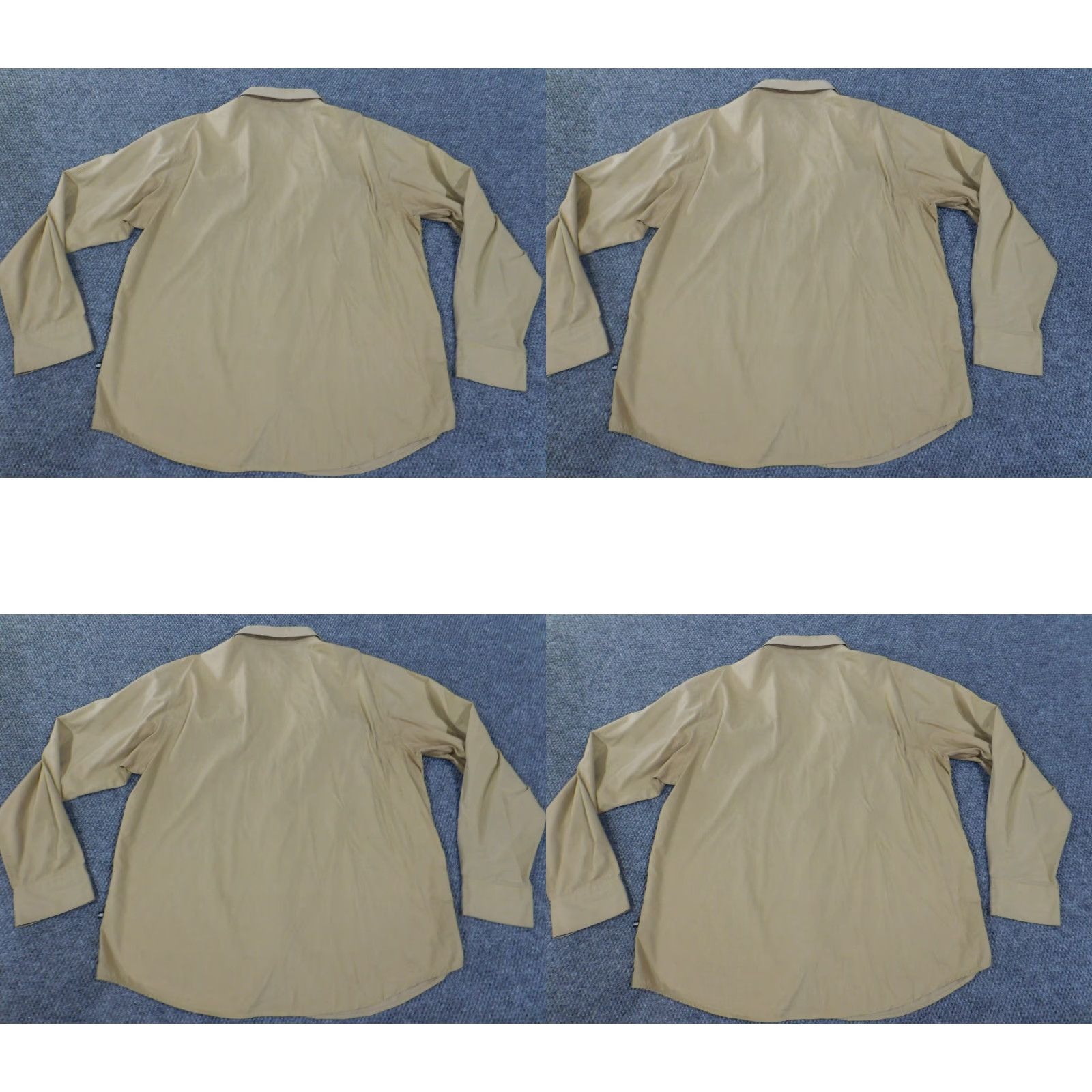 Vintage Mecca Shirt XXL Beige Men Button-Up Long Sleeve Collared 90s Vintage Classic Casual Button-Down Knit Cotton Size US XXL / EU 58 / 5 - 8 Thumbnail