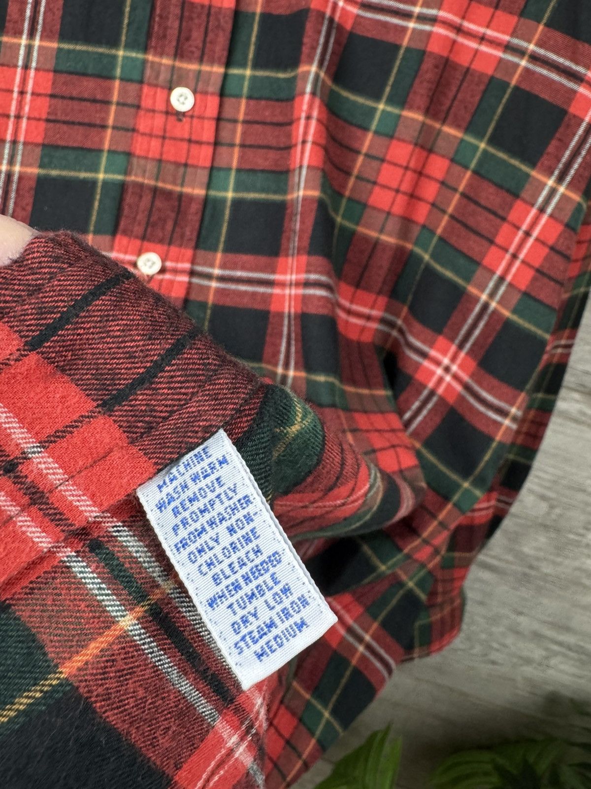Polo Ralph Lauren POLO RALPH LAUREN Flannel shirt with long sleeves size M Size US M / EU 48-50 / 2 - 10 Thumbnail