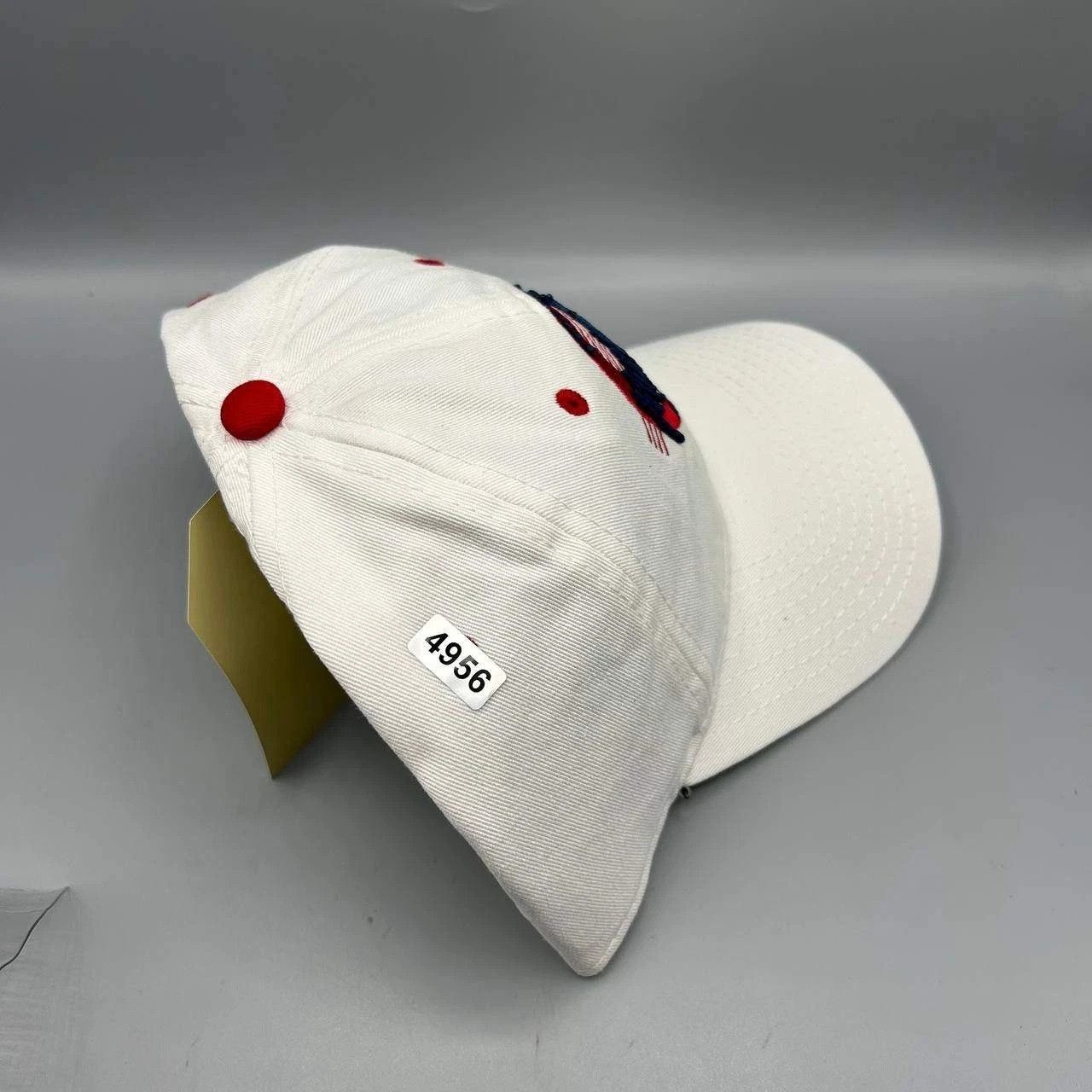 The Game Vintage Toledo Mud Hens Hat Men White MiLB Strap Back Cotton Size ONE SIZE - 8 Thumbnail