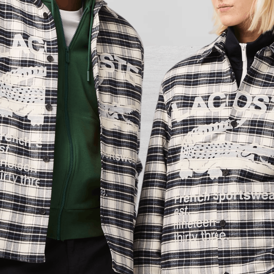 Lacoste EXCLUSIVE LACOSTE OVERSHIRT M - FASHIONELLA Size US L / EU 52-54 / 3 - 8 Thumbnail