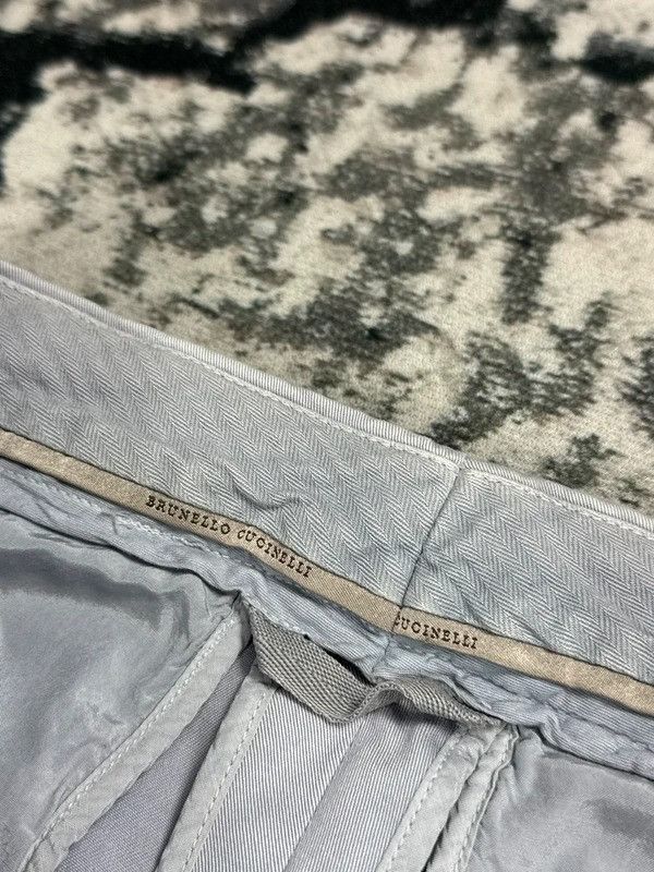 Brunello Cucinelli Brunello Cucinelli purple chino trousers 40 L Size 40" / US 18 - 8 Thumbnail