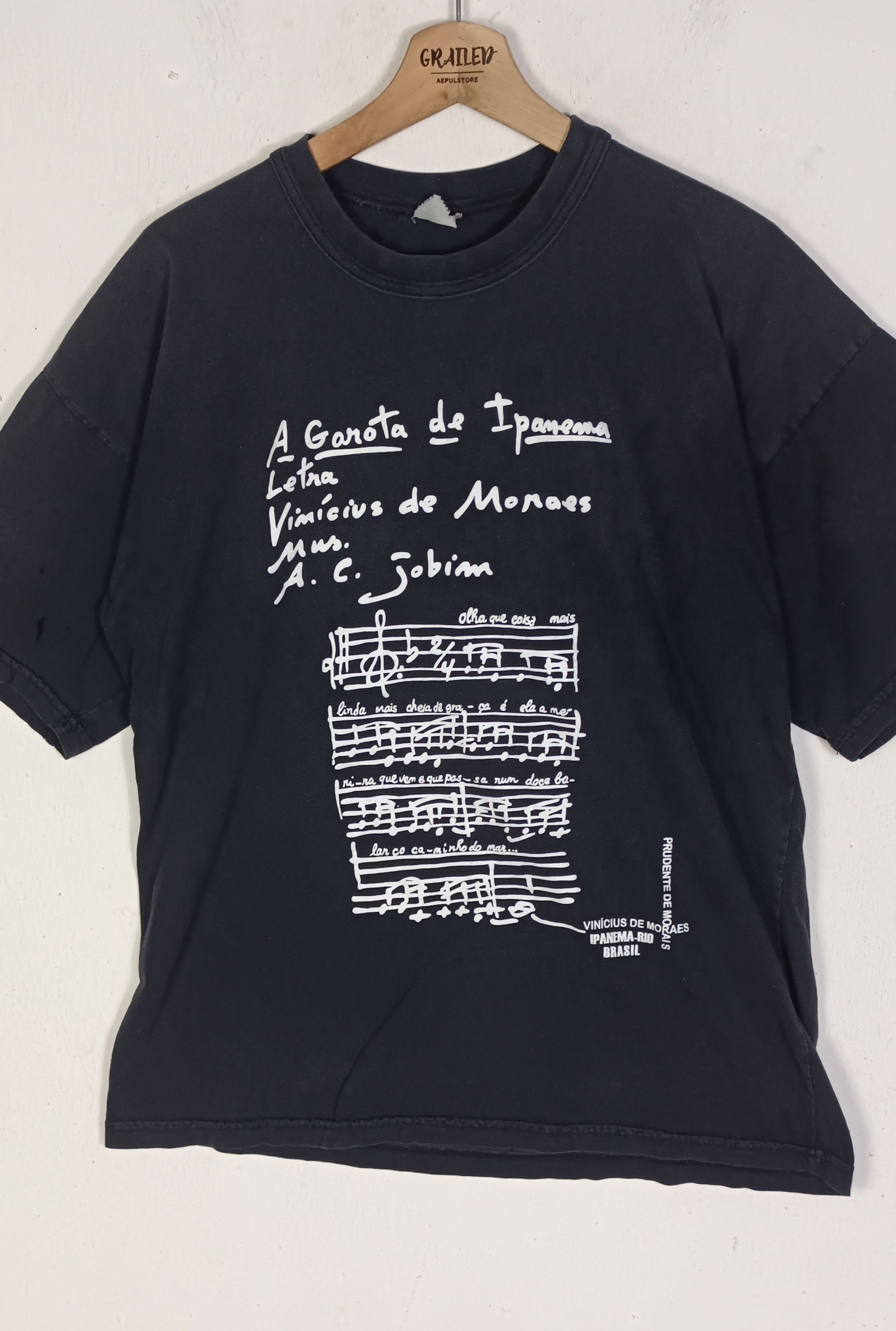 Band Tees × Japanese Brand × Xray Footwear X Ray Vinicius De Moraes Sun Faded Size US L / EU 52-54 / 3 - 3 Thumbnail
