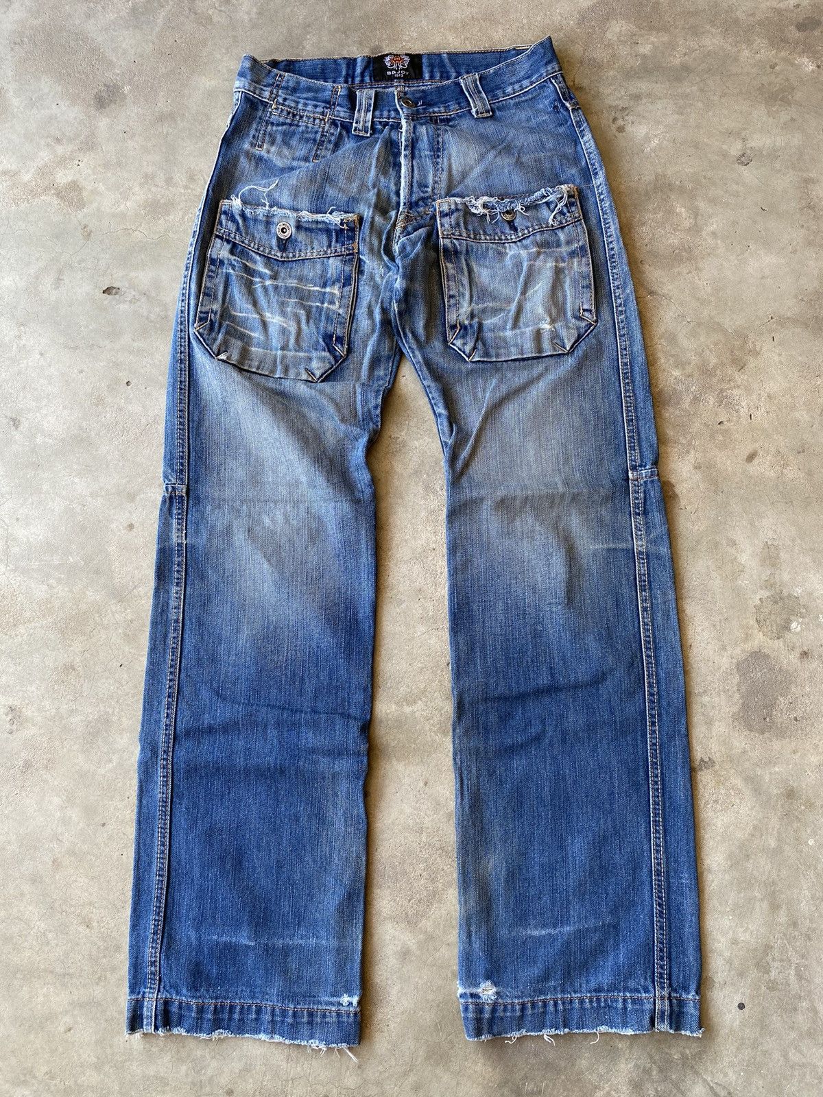 If Six Was Nine × Japanese Brand japanese brand B&JOY pocket jeans flare Size US 29 - 1 Thumbnail