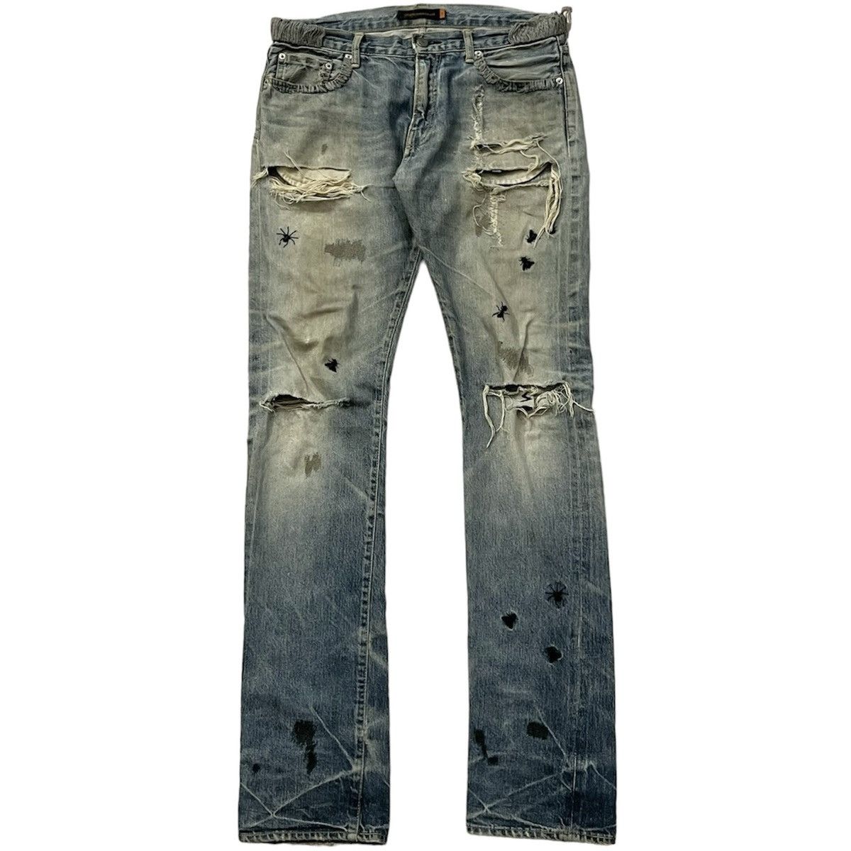 Undercover AW06 Guruguru BBV Bug/Insect Denim Jeans Size US 32 / EU 48 - 1 Thumbnail