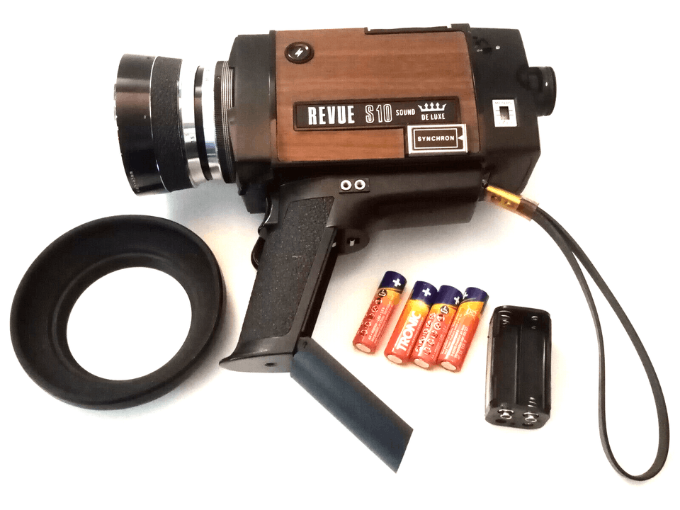 Vintage Vintage RVUE S 10 Sound. Super 8 Movie Camera / Size ONE SIZE - 3 Thumbnail
