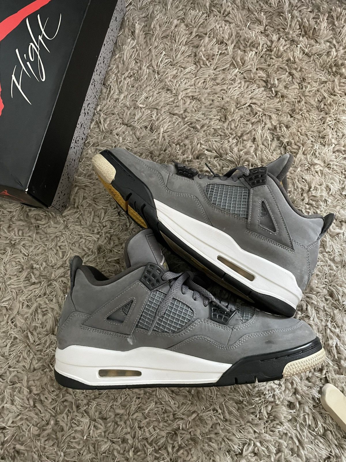 Jordan Brand Jordan 4 Cool Grey Size US 9.5 / EU 42-43 - 3 Thumbnail