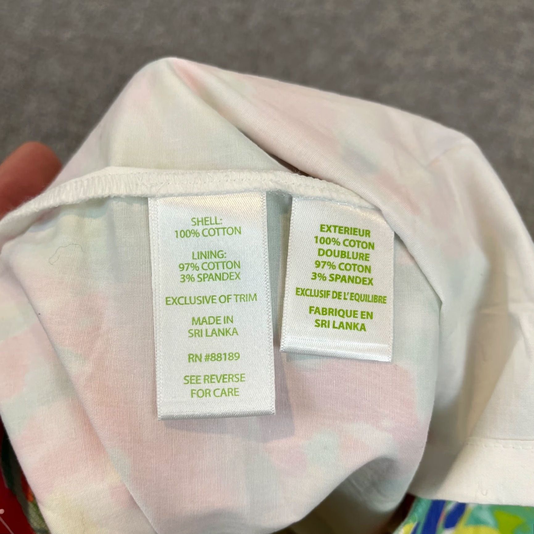 Lilly Pulitzer Lilly Pulitzer Skirt Women Size 0 Floral 15" Banana Print Preppy Beach Rhea Casa Size 36" / US 14 / IT 50 - 2 Thumbnail