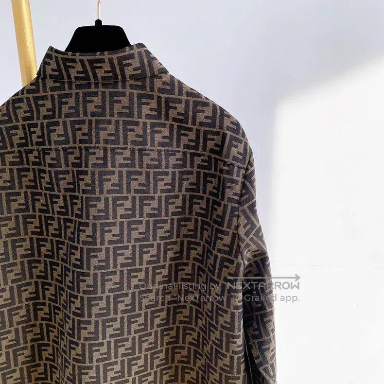 Fendi Fendi Monogrammed Logo Jacket Size US S / EU 44-46 / 1 - 5 Thumbnail
