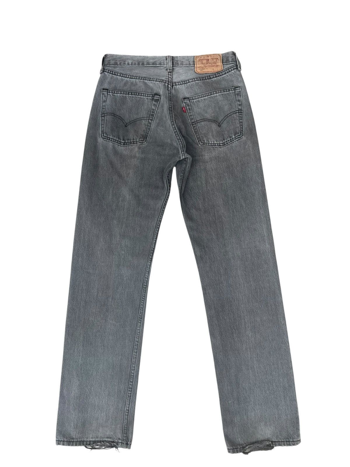 Levi's Vintage 1994 Levi’s 501 Made in Uk Faded Black Denim Jeans Size US 30 / EU 46 - 13 Thumbnail
