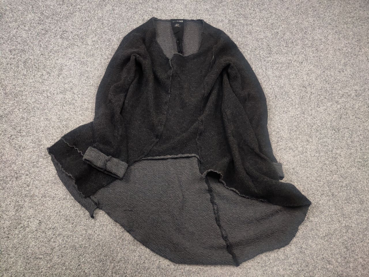 Other Studio B3 Design loose-fitting cardigan asymmetrical hem Size S / US 4 / IT 40 - 2 Thumbnail