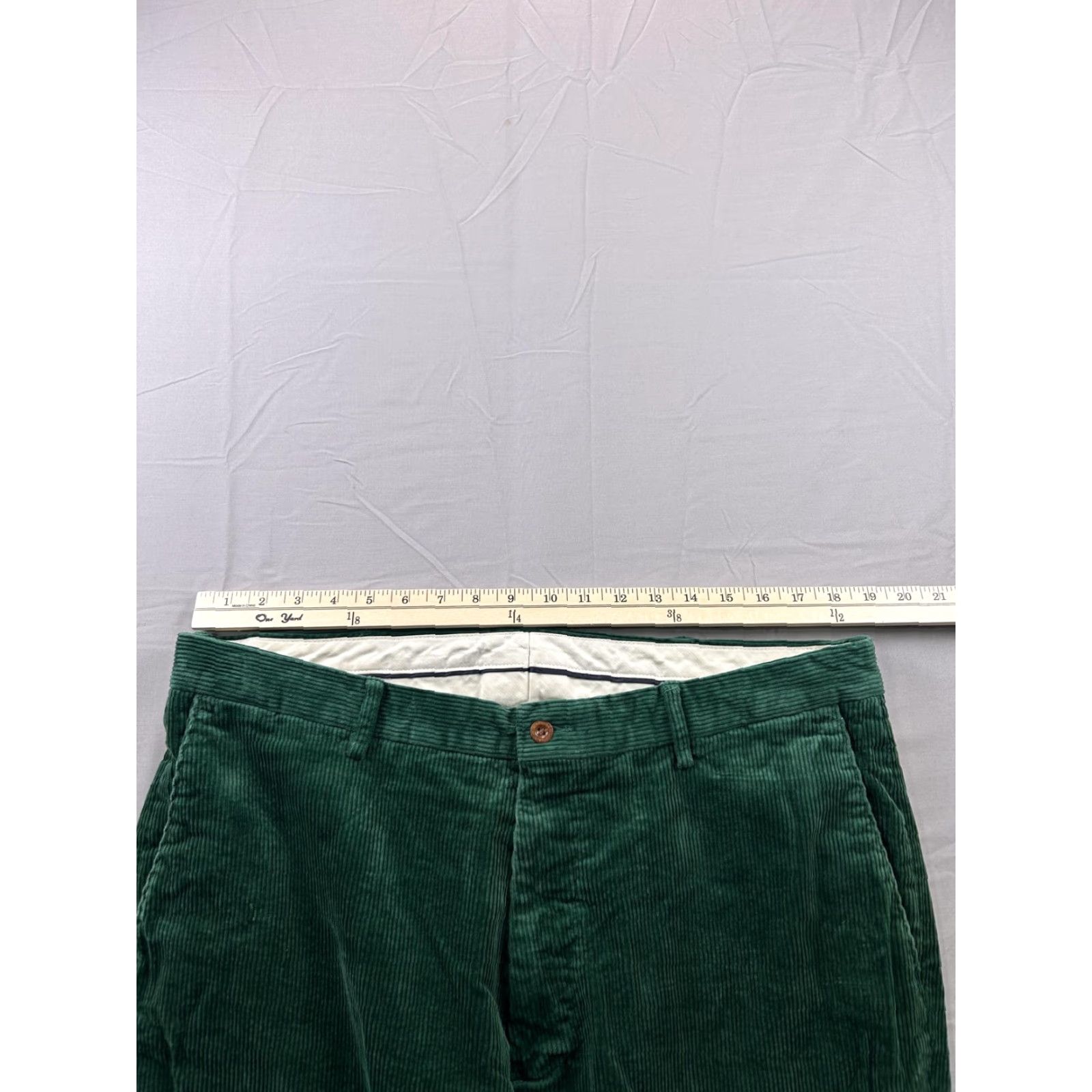 Polo Ralph Lauren Polo Ralph Lauren Corduroy Pants Mens 38x31 Green Preston Chino Straight Leg Shirt? Size US M / EU 48-50 / 2 - 5 Thumbnail