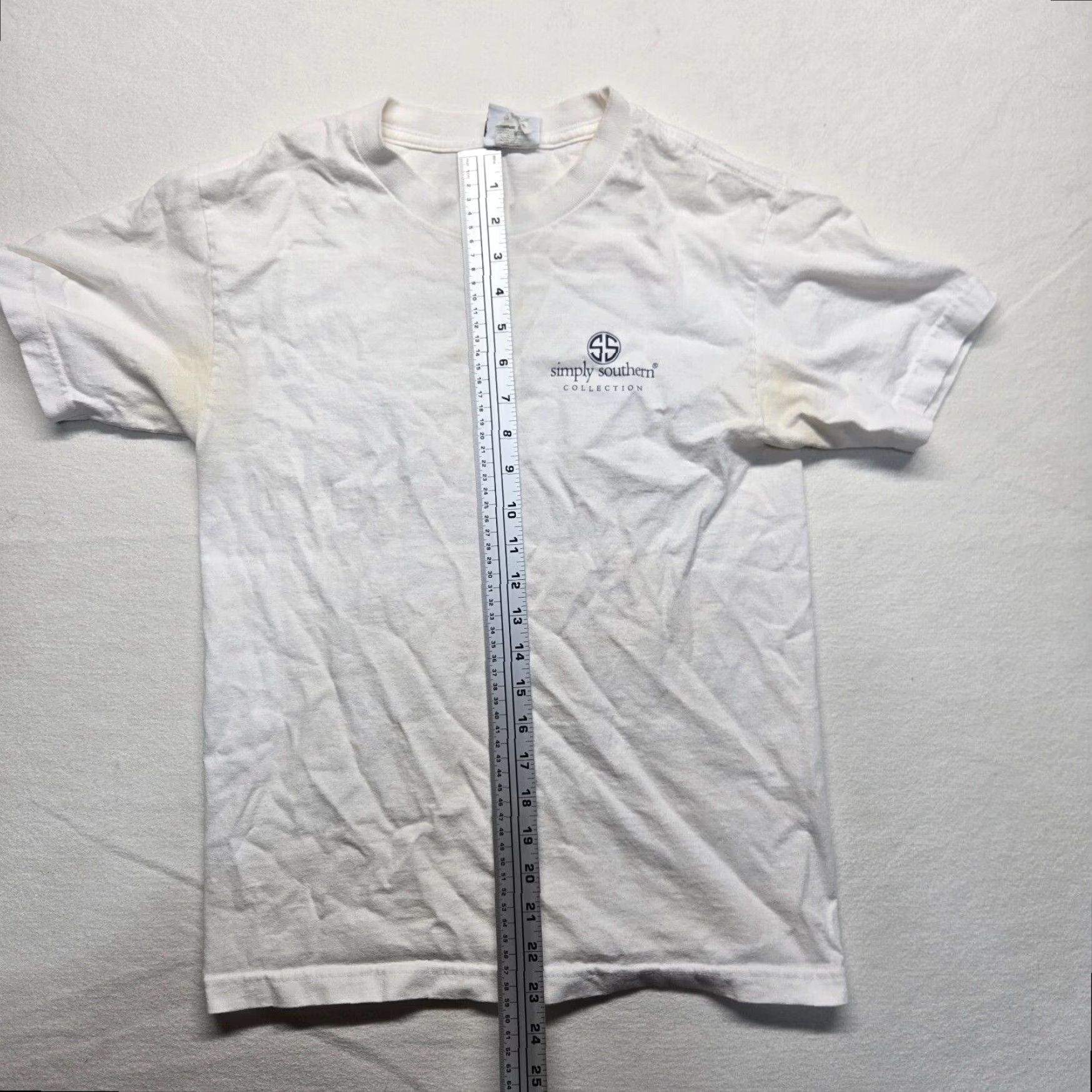 Vintage Simply Southern Beach Weekend Adult Women's Small White Short Sleeve Tee Shirt Size S / US 4 / IT 40 - 7 Thumbnail